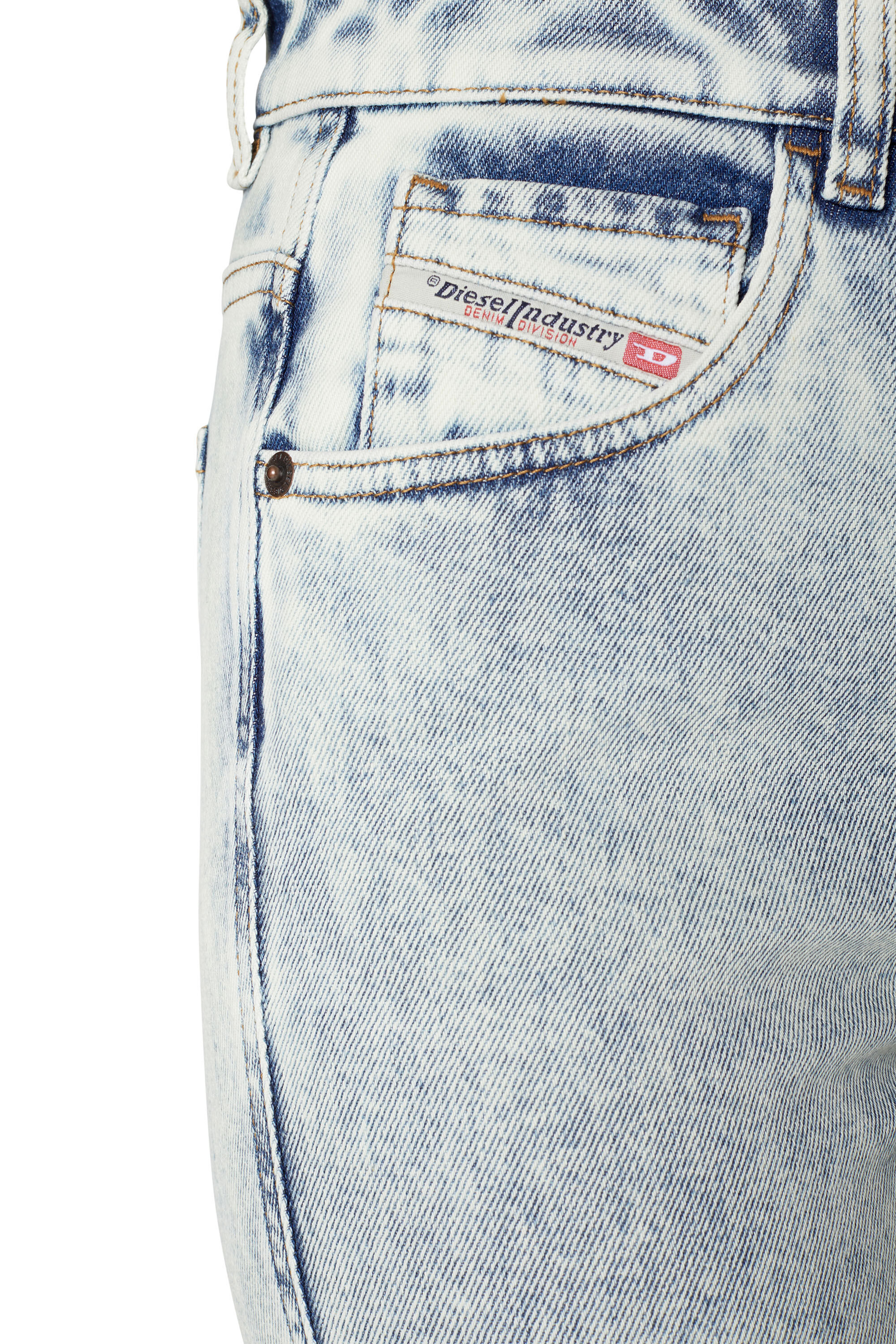 Diesel - 1994 09D64 Straight Jeans, Bleu Clair - Image 6