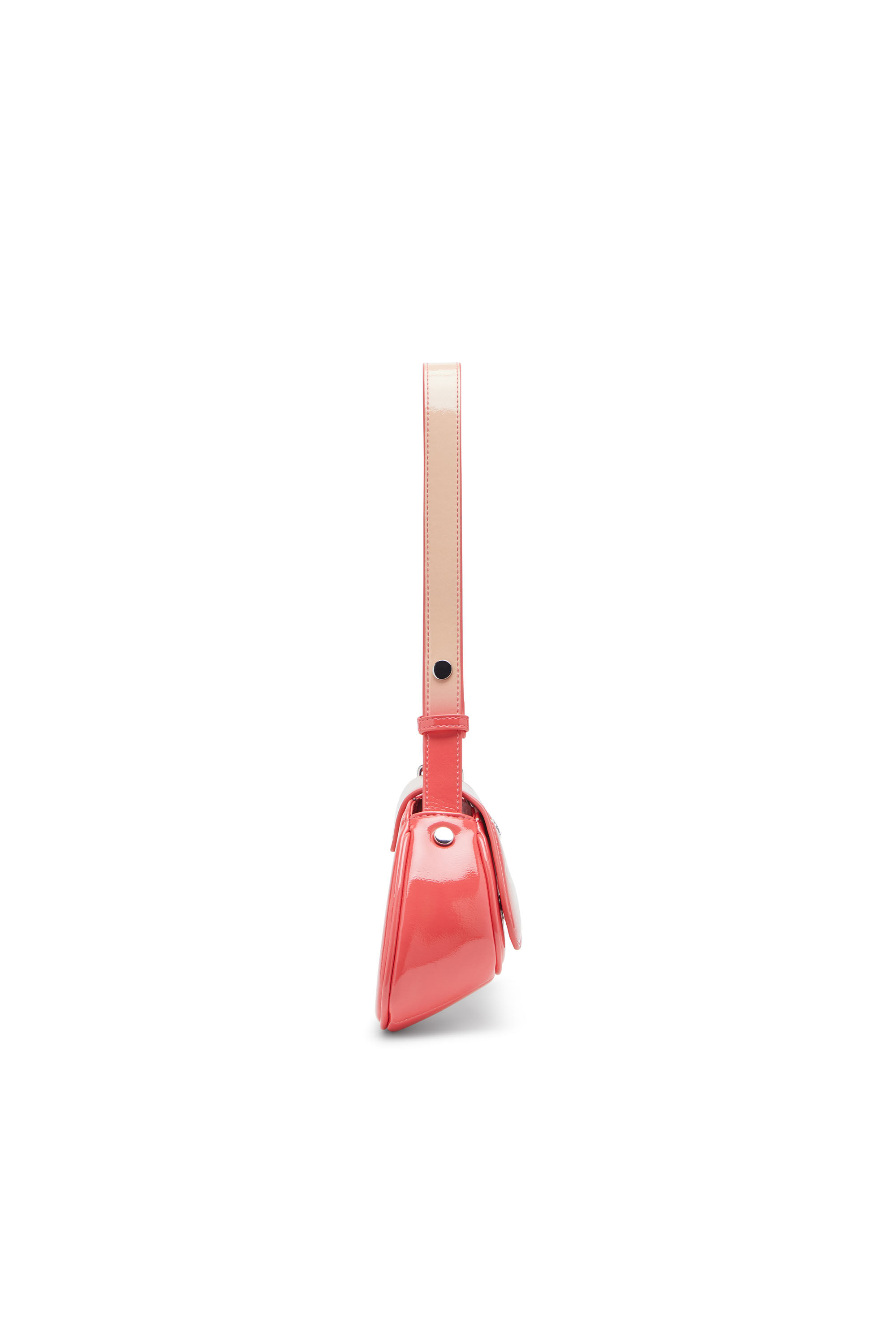 Diesel - PLAY CROSSBODY, Play-Sac à bandoulière en PU glossy imprimé Femme in Rose - 4