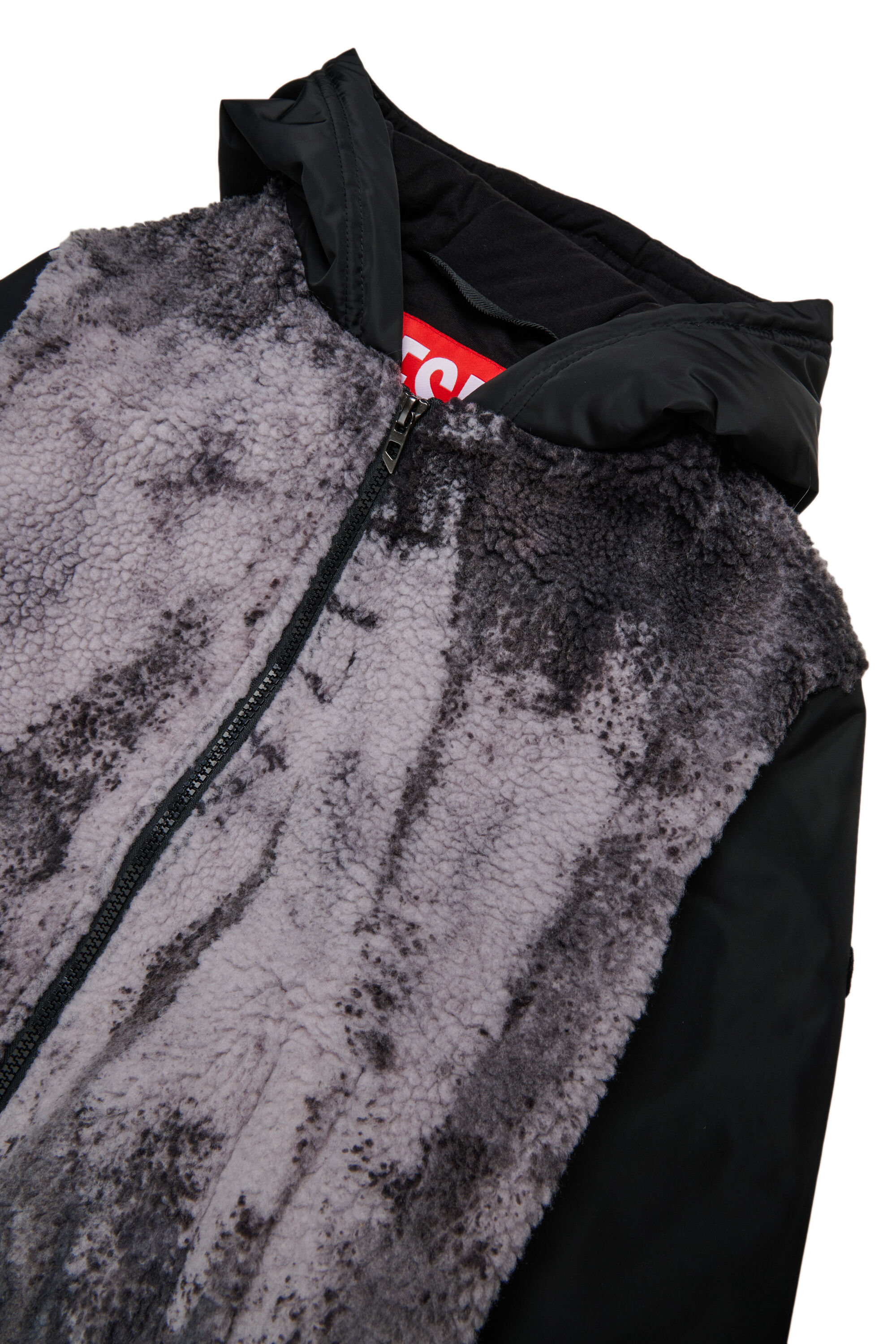 Diesel - JULLY, Veste à capuche Homme in Noir - 3