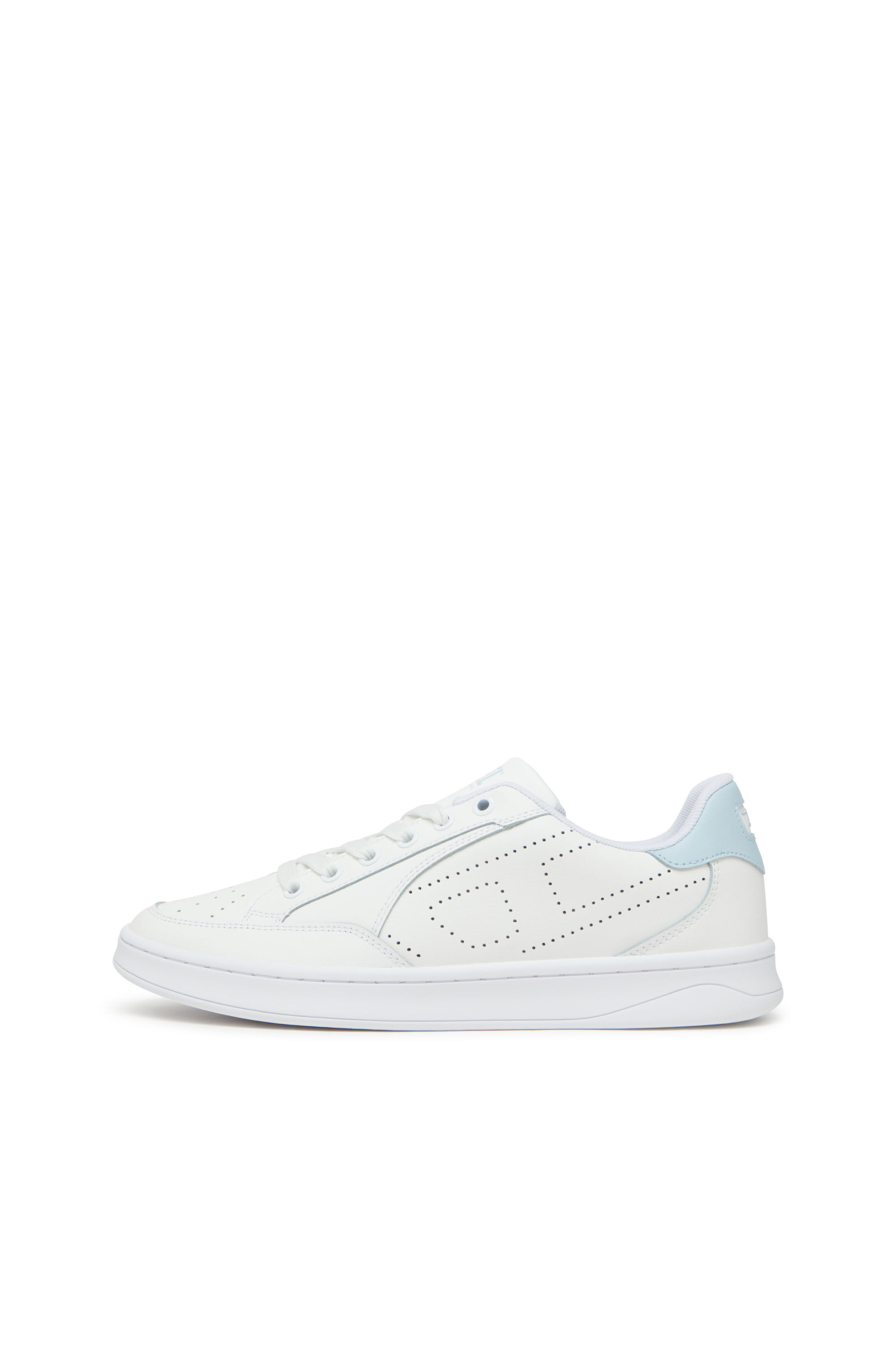 Diesel - S-DAKOTA LOW W, S-Dakota-Sneakers en cuir avec logo perforé Femme in Polychrome - 7