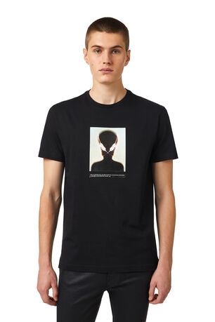 T-shirt avec imprimé extraterrestre