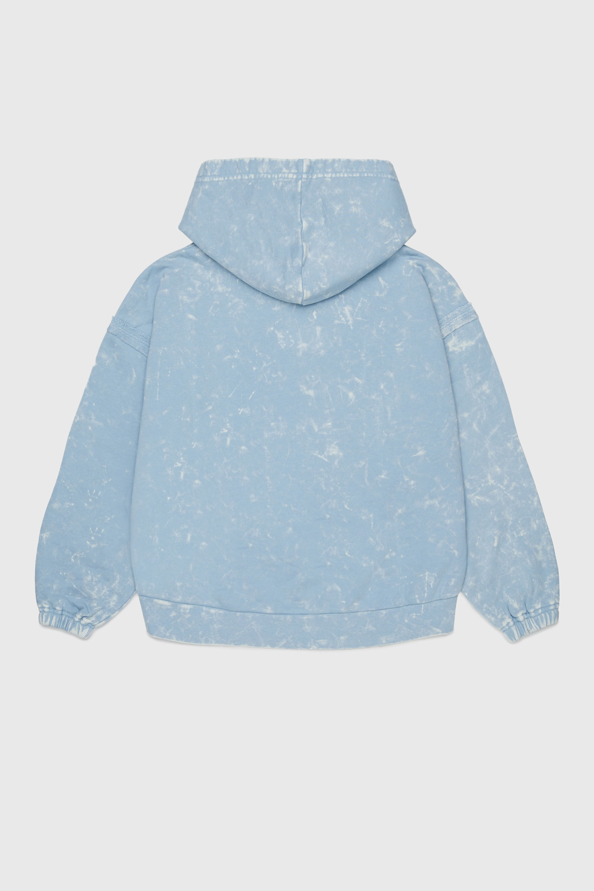 Diesel - SLOXY, Sweat &agrave; effet tie-dye avec logo arc-en-ciel Femme in Bleu - 2