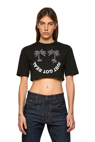 T-shirt avec imprimé palmier