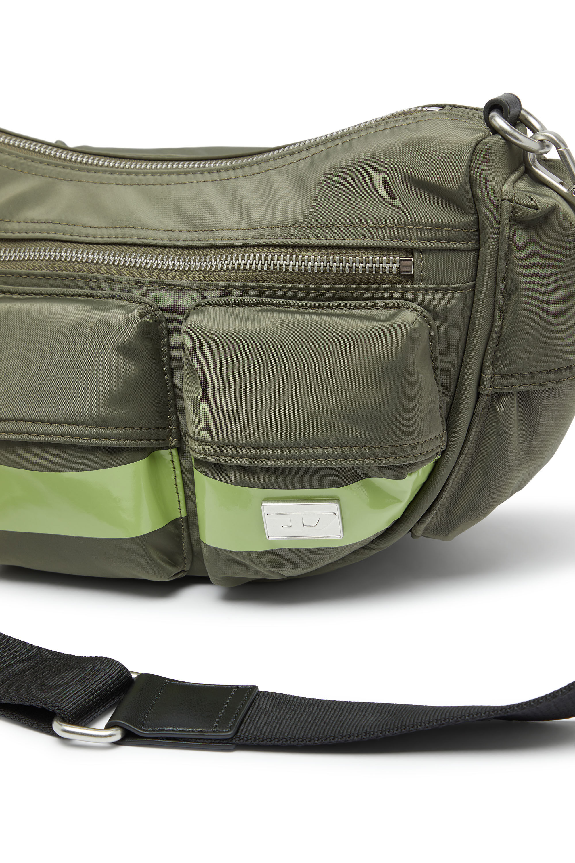 Diesel - MULTI-PKTS SHOULDER BAG X, Multi-Pkts - Sac bandouli&egrave;re &agrave; design color-block Mixte in Polychrome - 5