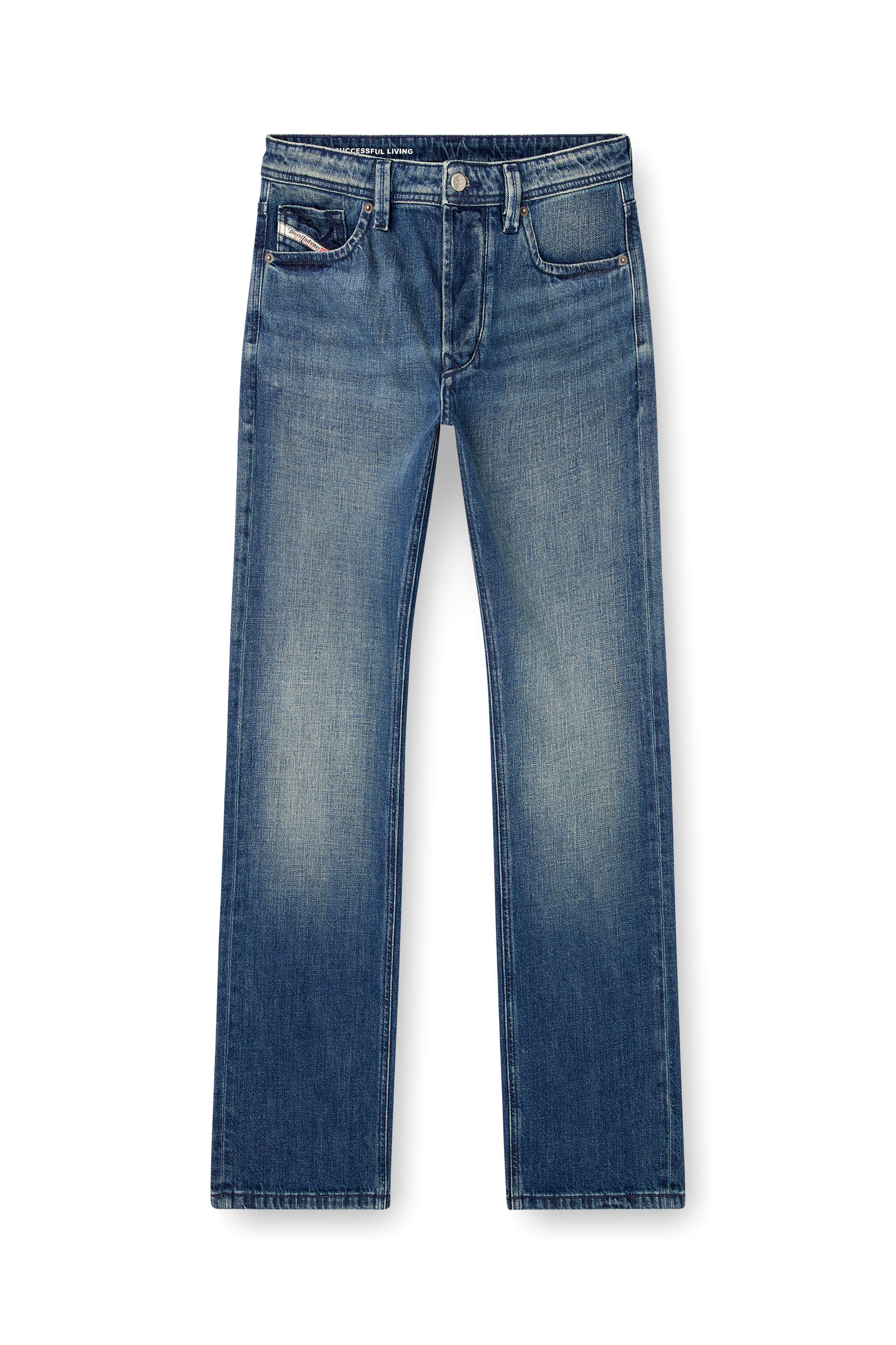 Diesel - Regular Jeans 1985 Larkee 0DBDS Homme, Bleu Foncé - Image 2