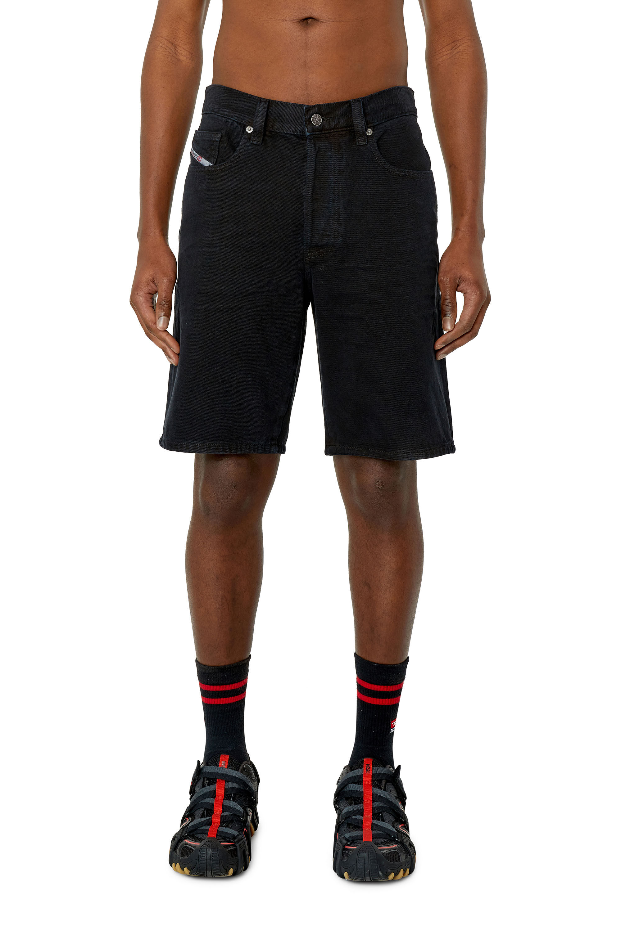 Diesel - REGULAR-SHORT, Noir/Gris foncé - Image 3