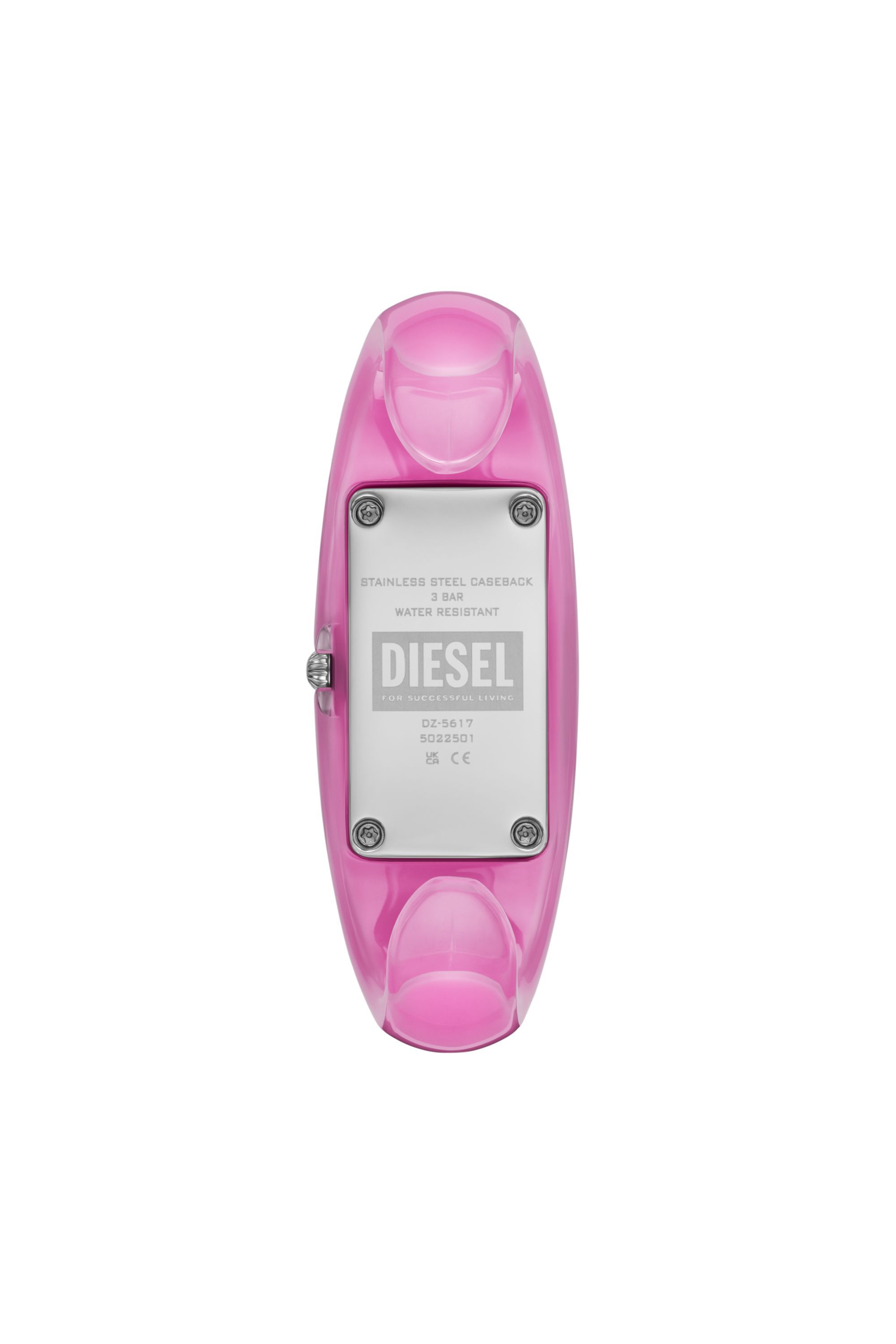 Diesel - DZ5617 WATCH, Wonder-D nylon resin watch Femme in Rose - 2