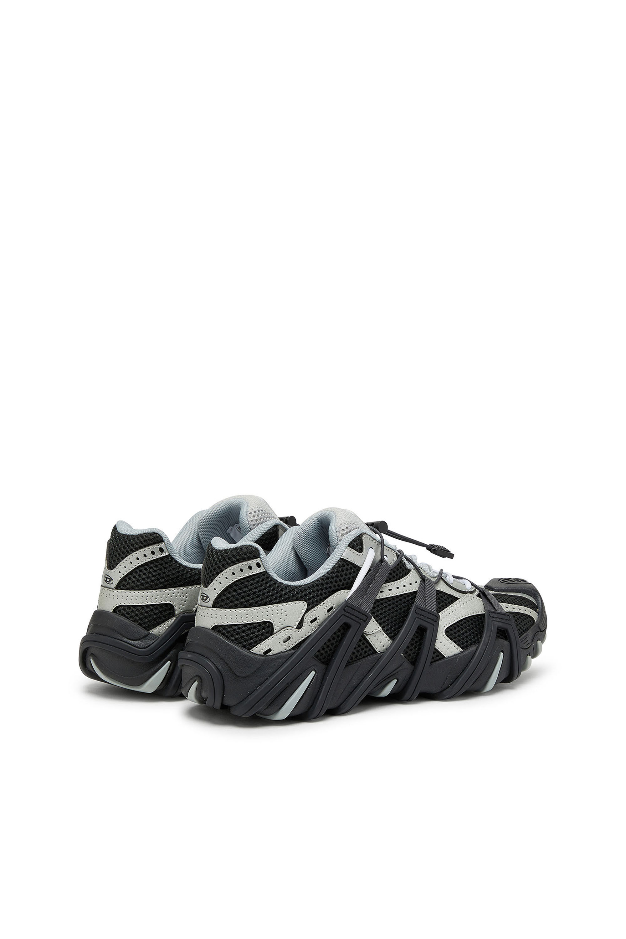Men s S Prototype Cr Mesh and PU sneakers with double lacing Multicolor Diesel