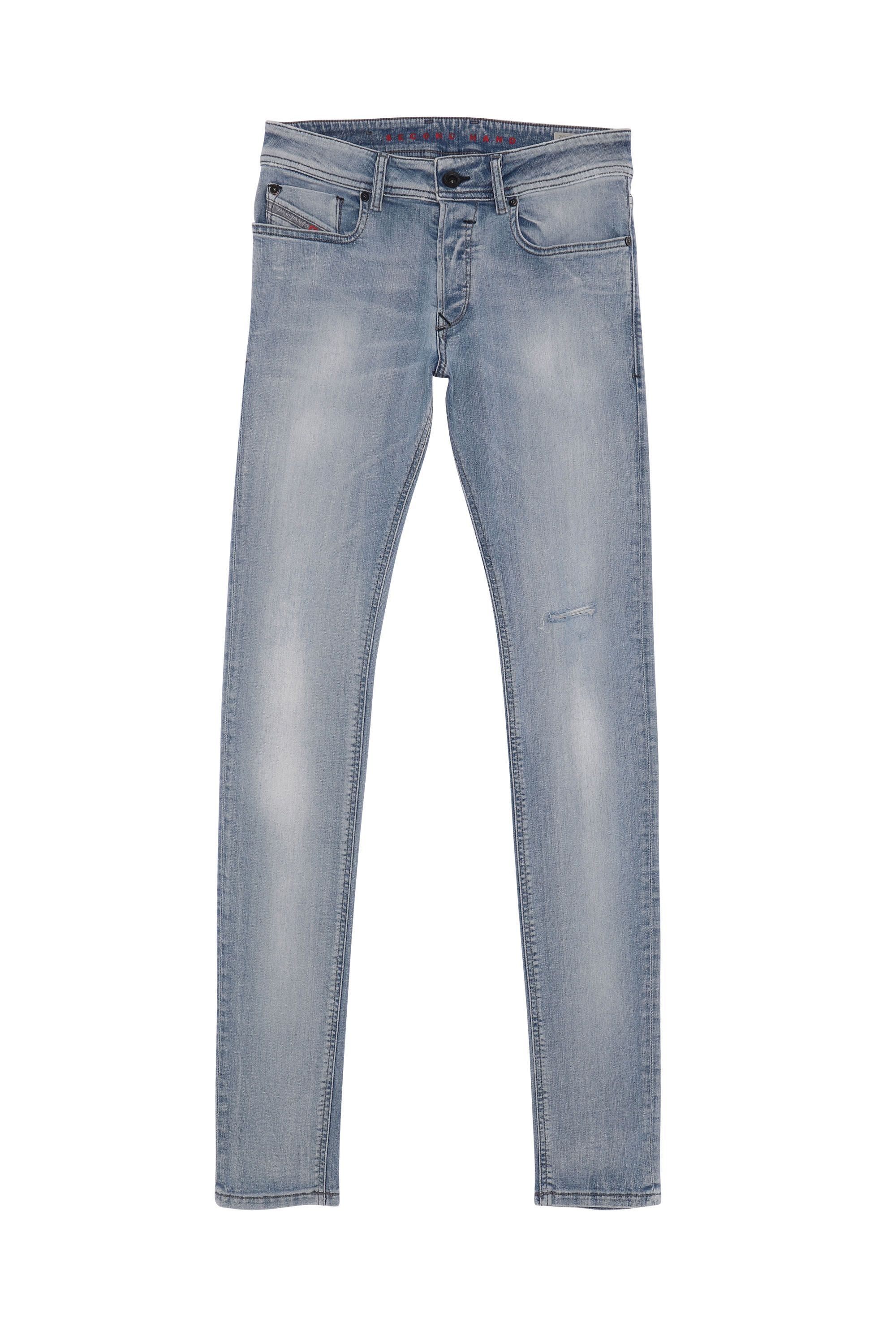 Diesel - SLEENKER Homme, Bleu Clair - Image 1