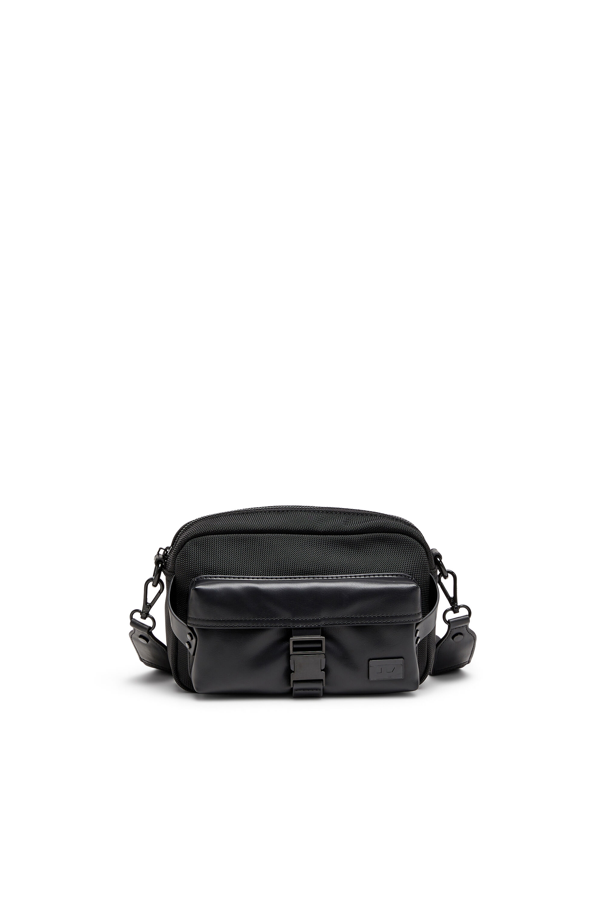 Diesel - MULTI-PKTS CAMERA BAG X, Multi-Pkts - Sac bandouli&egrave;re en nylon avec poche &agrave; rabat Mixte in Noir - 1