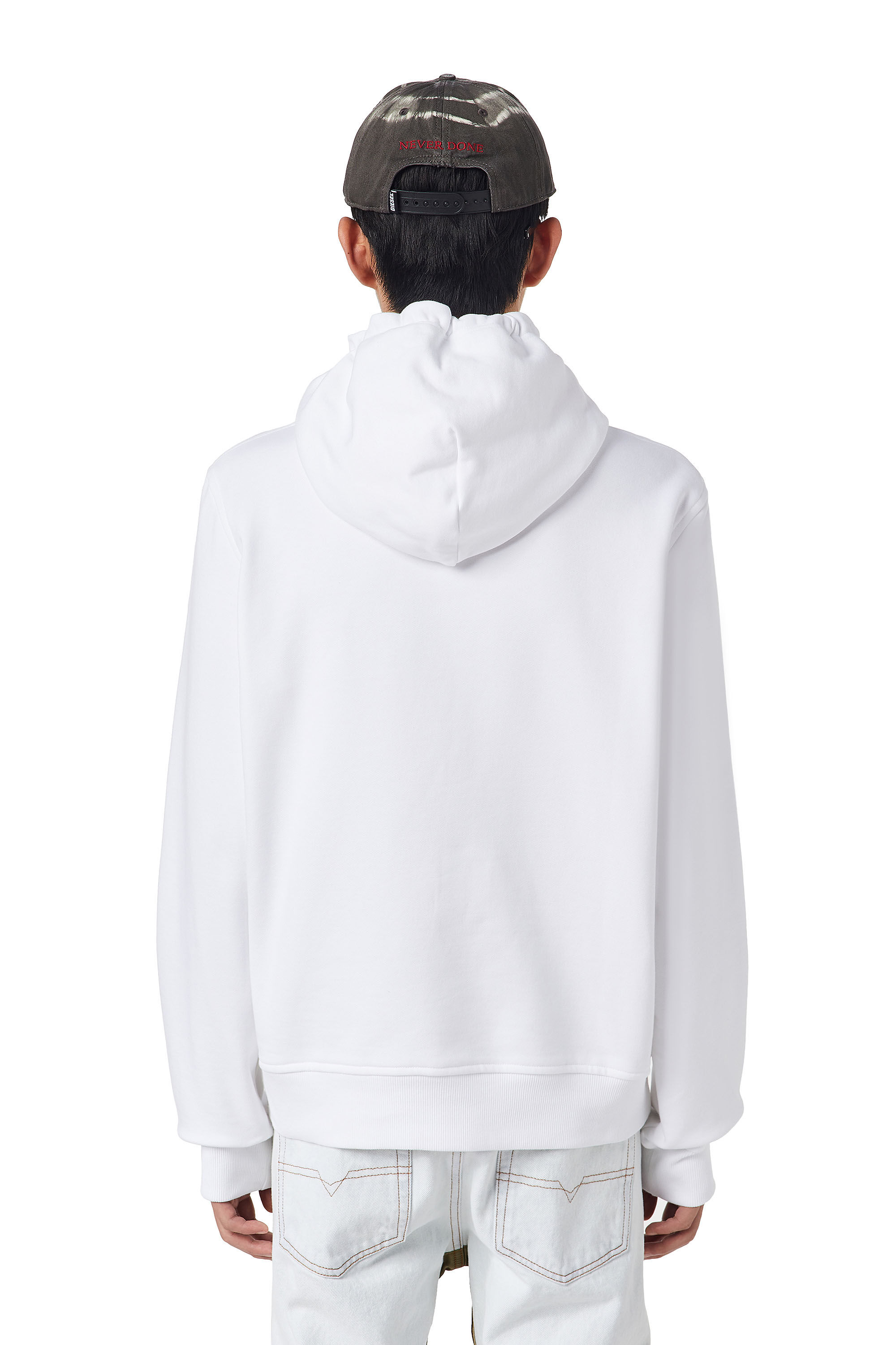 Diesel - S-GINN-HOOD-DIV, Blanc - Image 4
