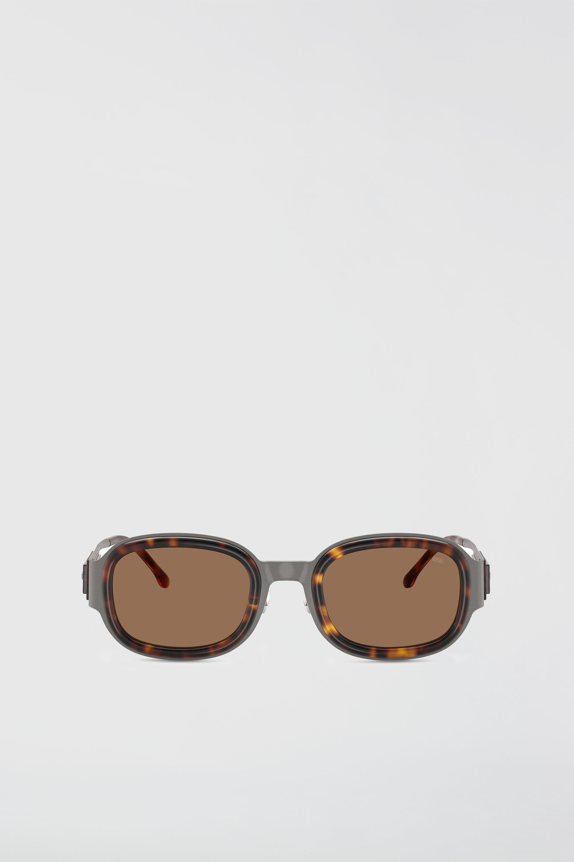 Diesel - 0DL1020, Lunettes de soleil carr&eacute;es Mixte in Marron - 1
