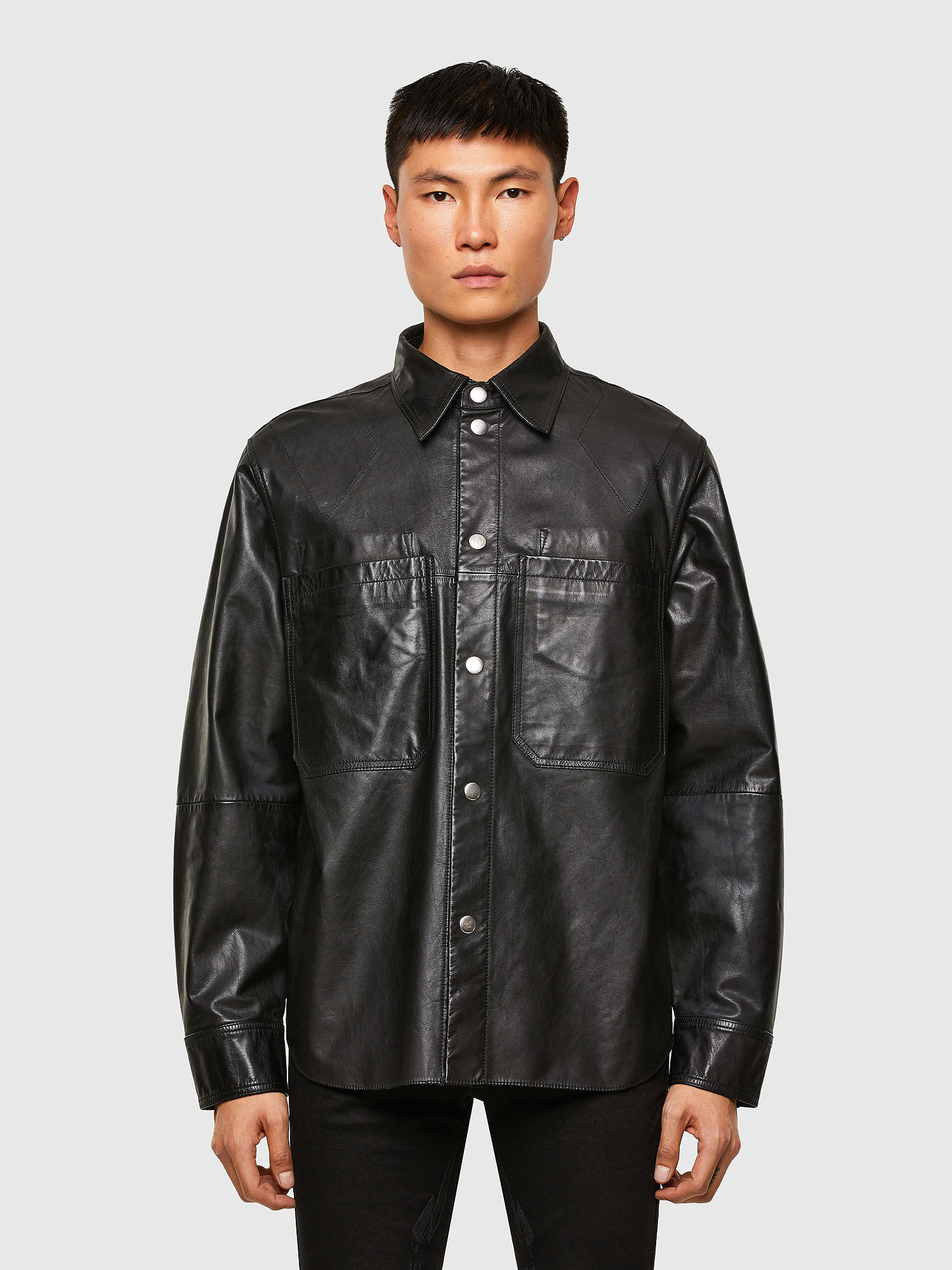 Surchemise homme cuir clearance