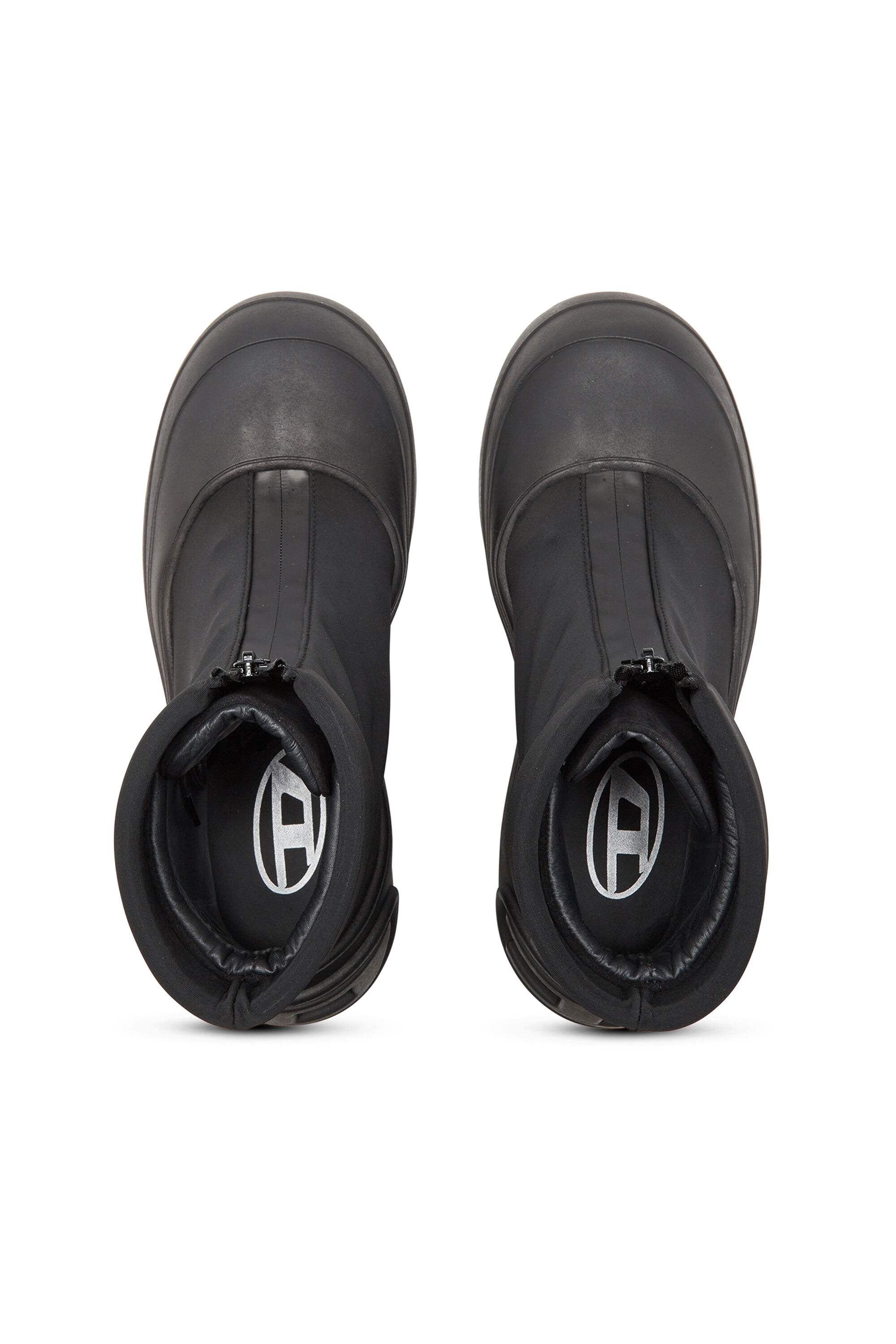 Diesel - D-DONALD CH, D-Donald-Bottines avec bordures en caoutchouc Homme in Noir - 4