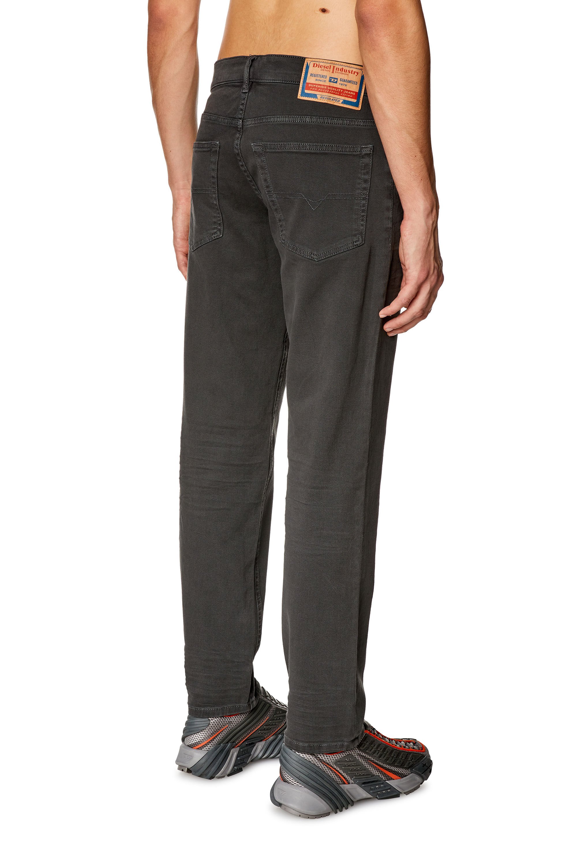 Diesel - Man Tapered Jeans 2023 D-Finitive 0QWTY, Dark grey - Image 4