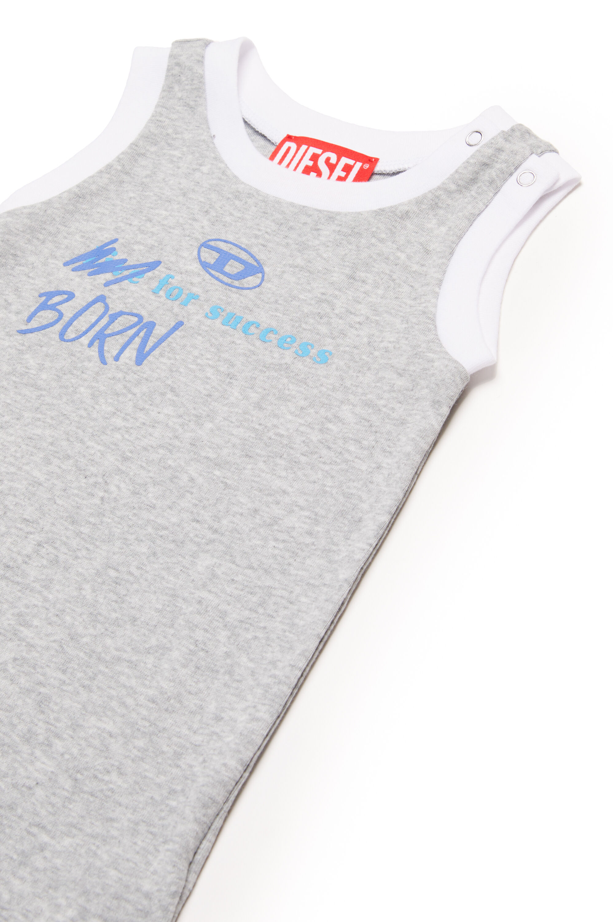 Diesel - JURBIT-NB, Barboteuse pour bébé Born For Success Mixte in Gris - 3