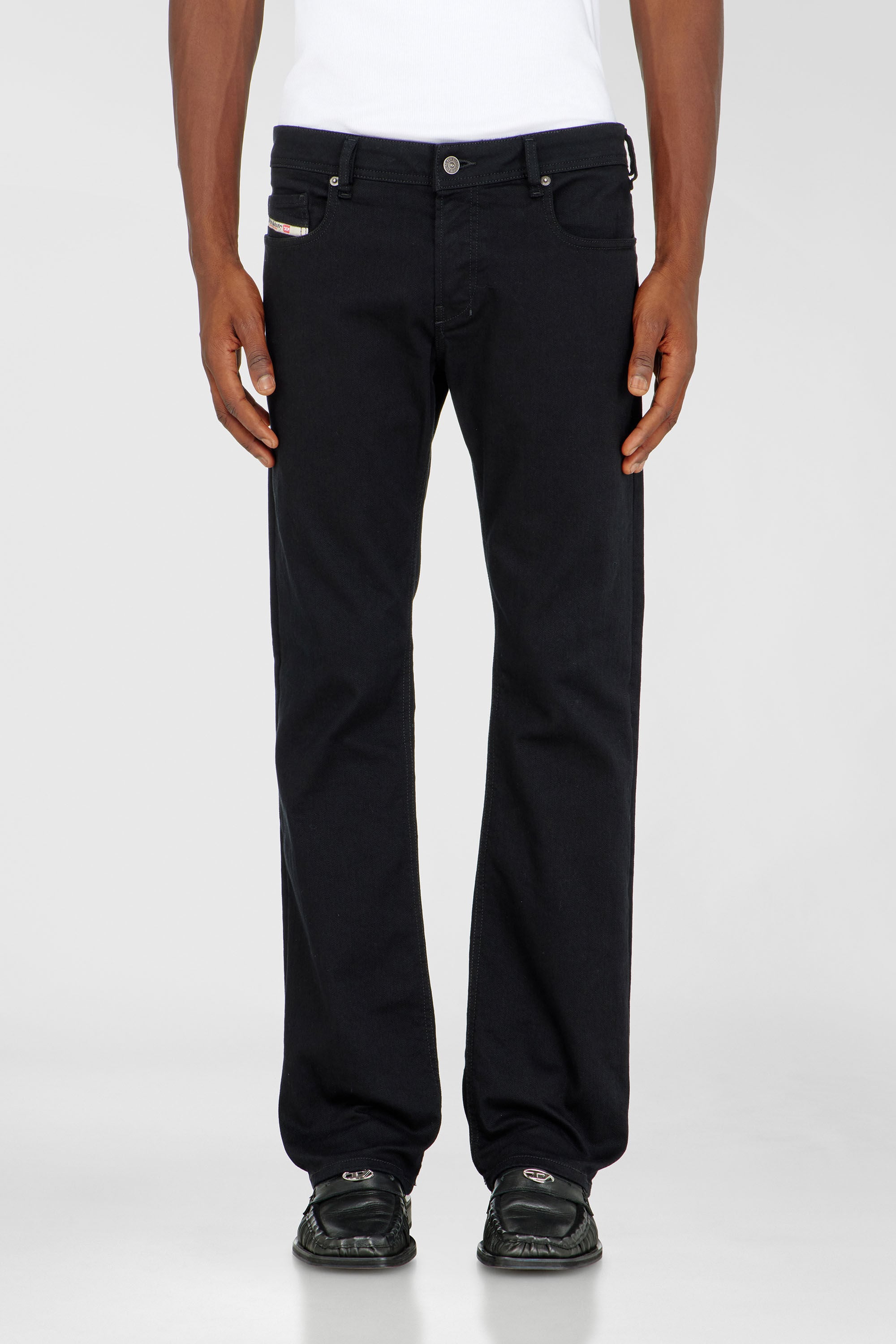 Diesel - Bootcut Jeans 2007 Zatiny 0688H Homme, Noir/Gris fonc&eacute; - Image 4