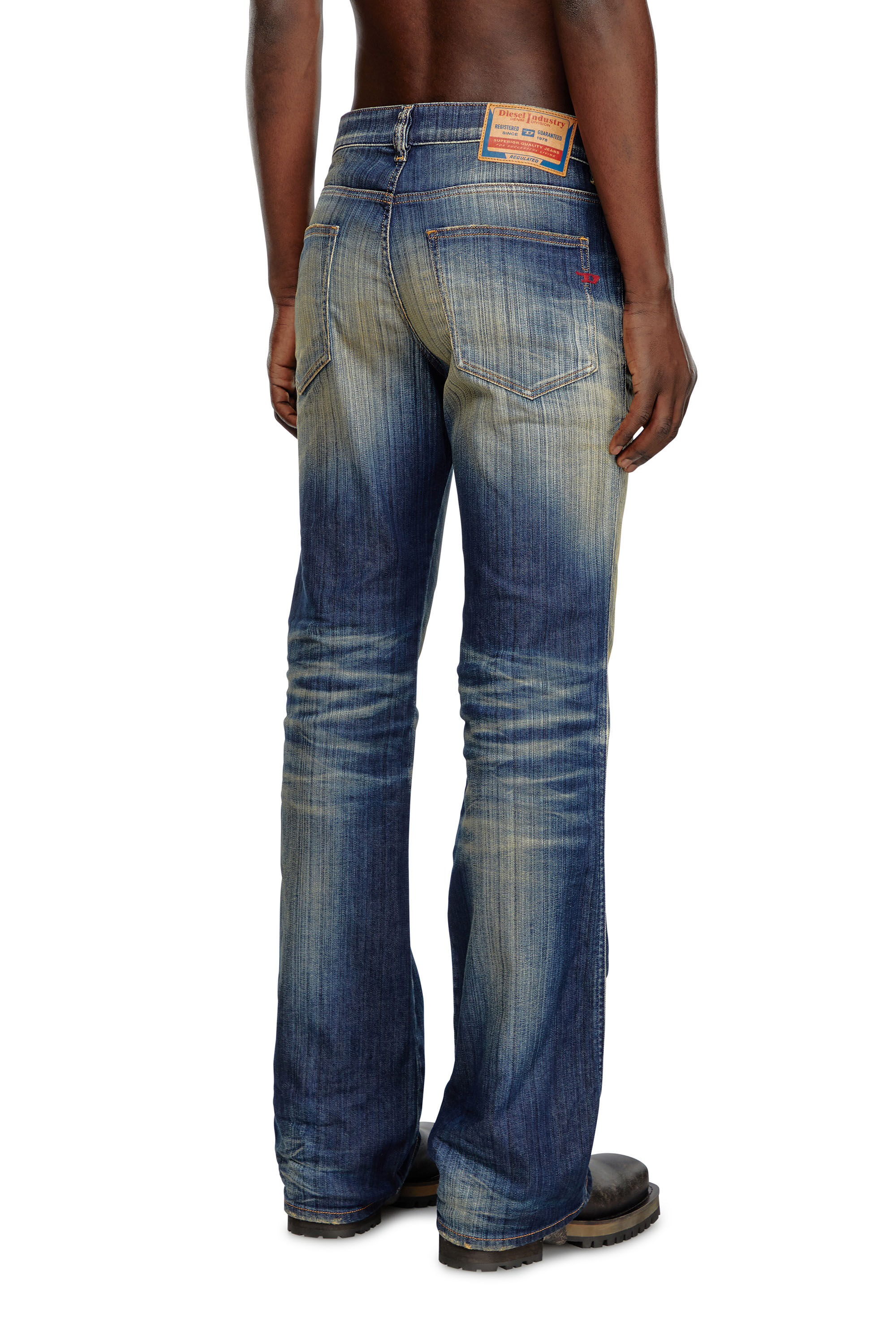 Jeans Bootcut Homme Bleu Fonce Diesel 1998 D Buck