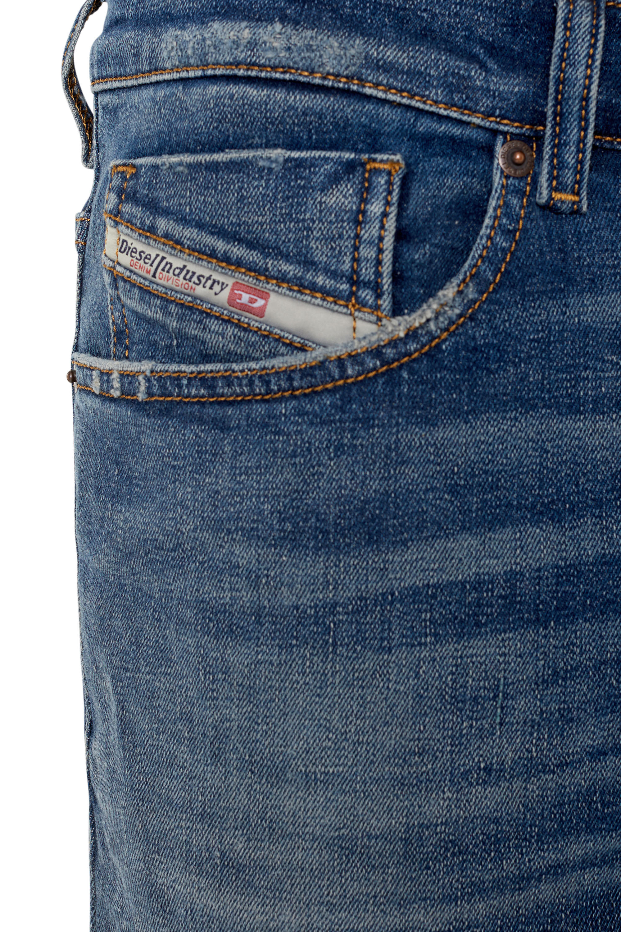 Diesel - 2005 D-Fining 09E66 Tapered Jeans, Bleu Foncé - Image 6