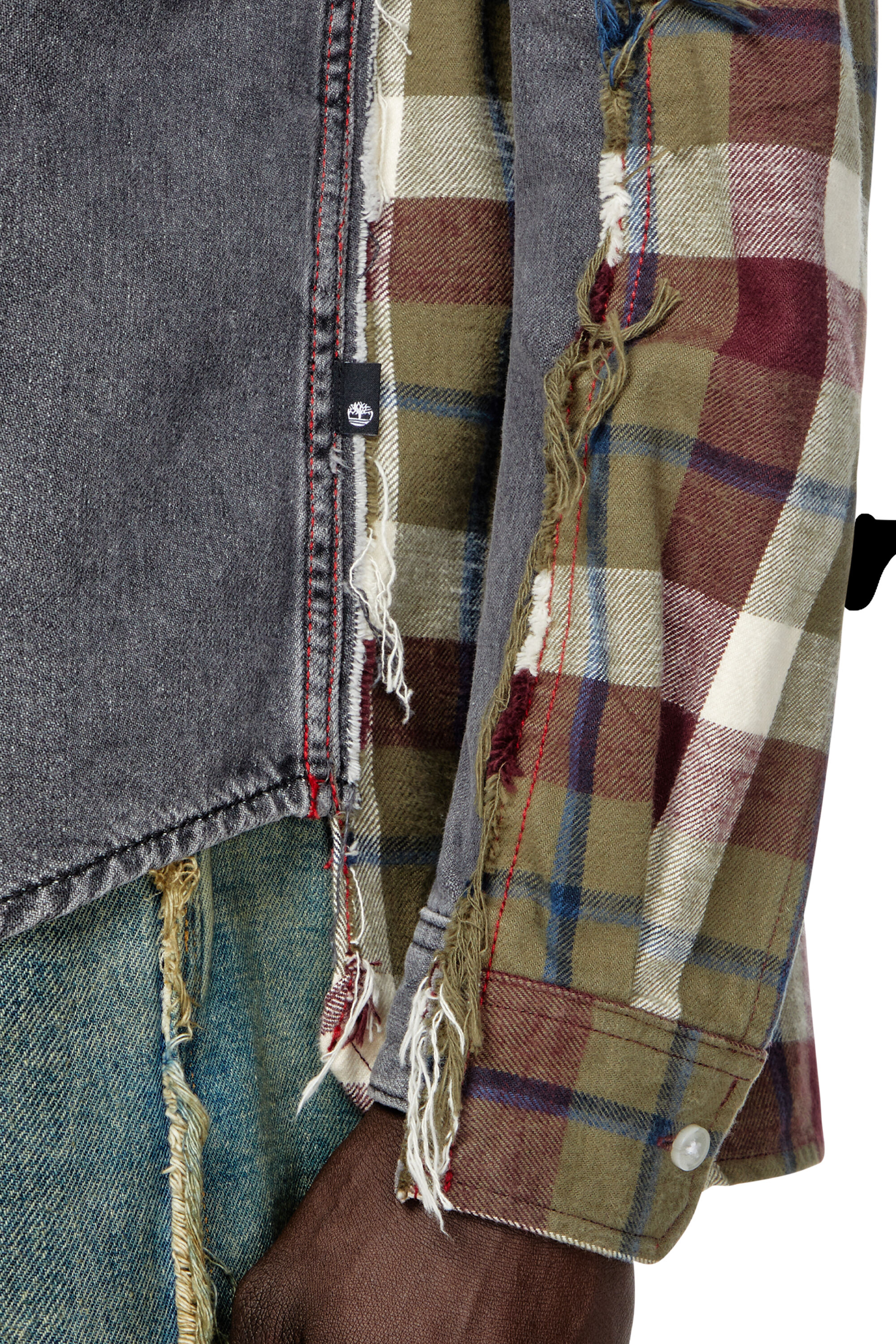 Diesel - Shirt Dieseloves 7A, Chemise en denim à carreaux Mixte in Polychrome - 6