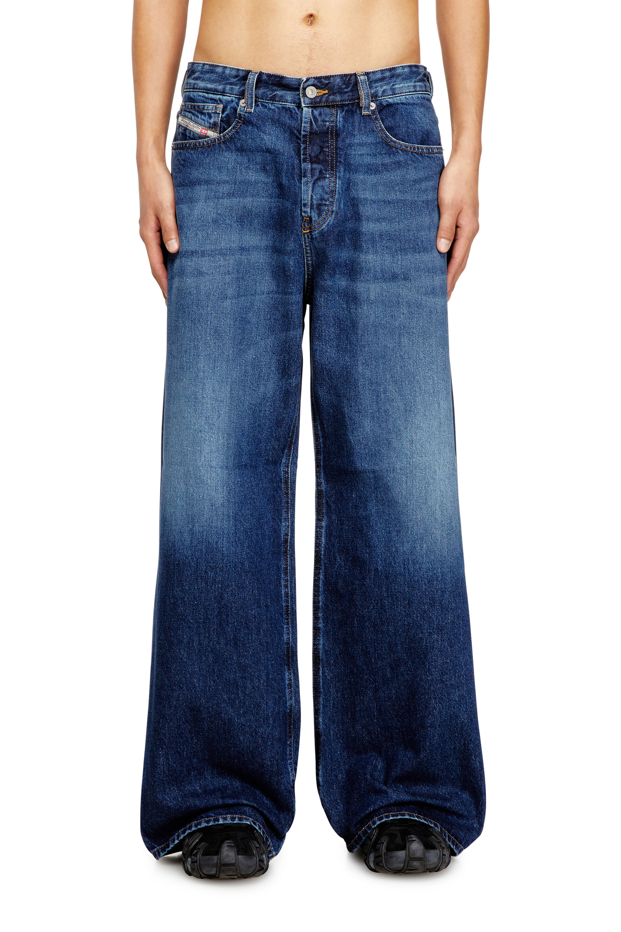 Diesel - Relaxed Jeans 1996 D-Sire 09I27 Femme, Bleu Foncé - Image 6
