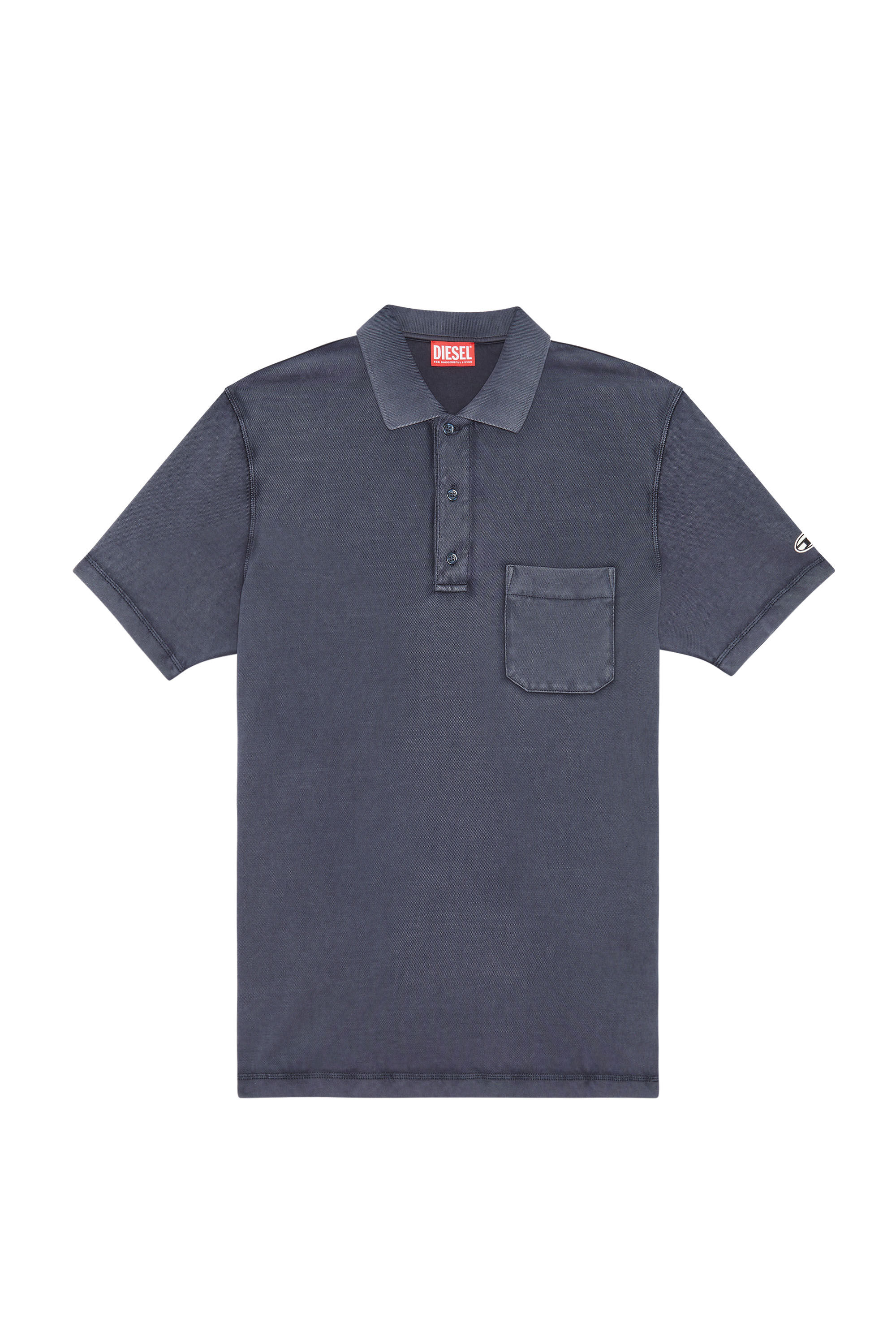 Diesel - T-POLO-WORKY-DOV-PE, Bleu Foncé - Image 2