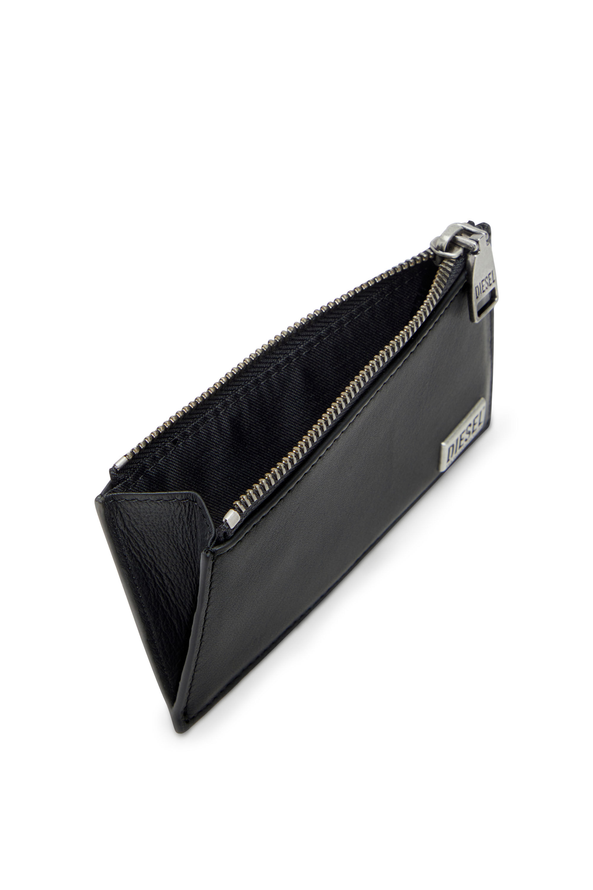 Diesel - BISCOTTO CARD HOLDER III, Porte-cartes plat en cuir semi-brillant Homme in ToBeDefined - 3
