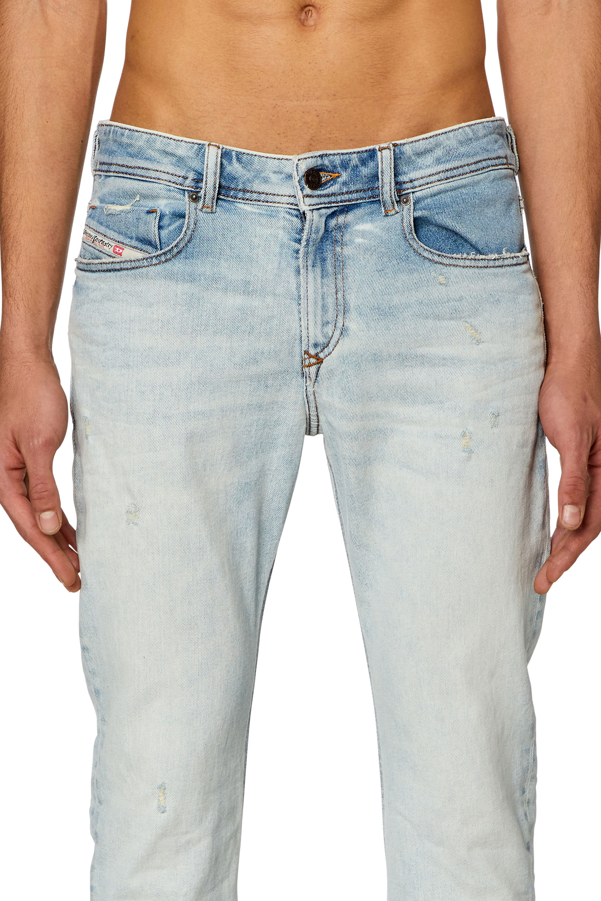 Jeans Skinny Homme Bleu Clair Diesel 1979 Sleenker