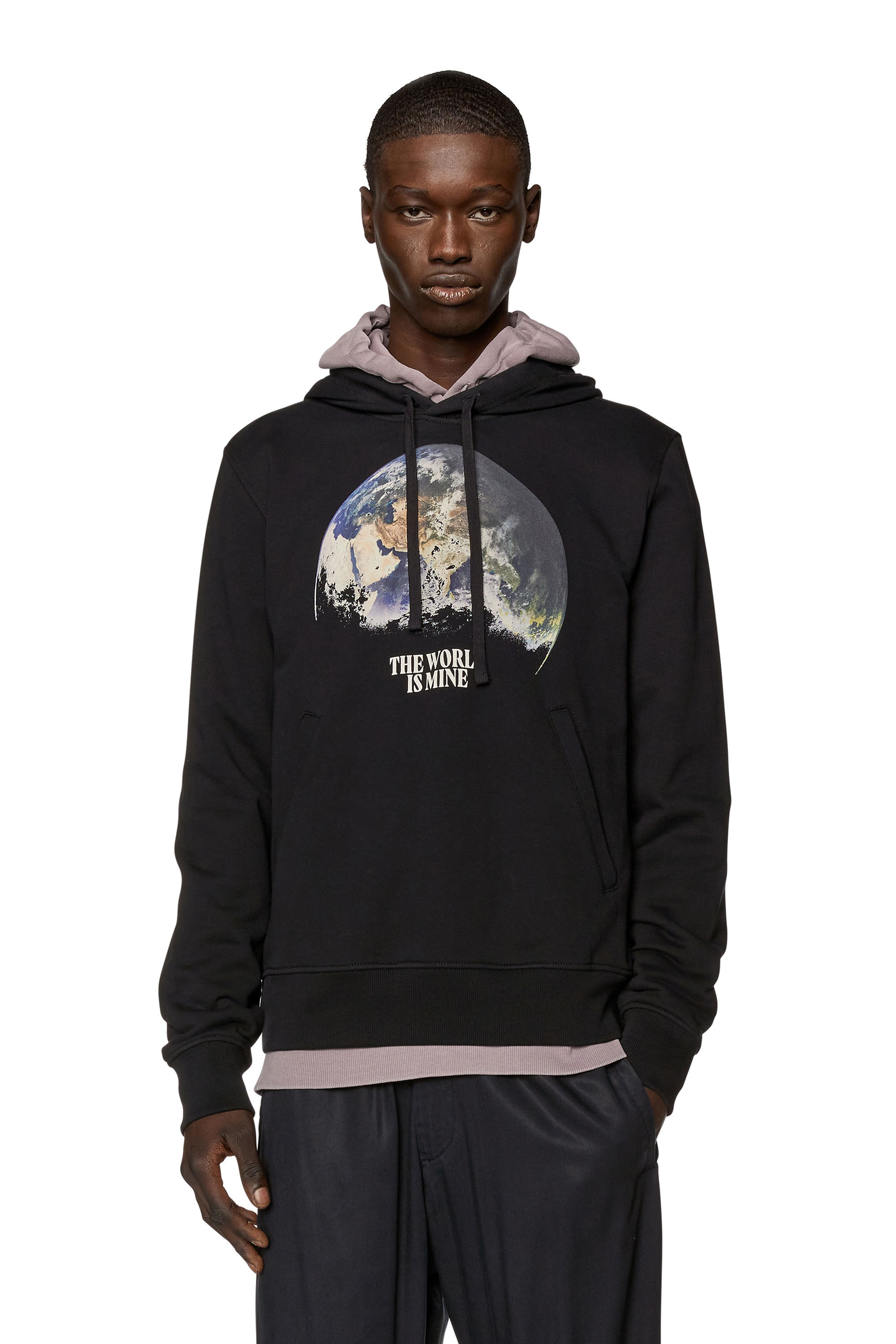 Diesel - S-GINN-WELT-HOOD, Noir - Image 3
