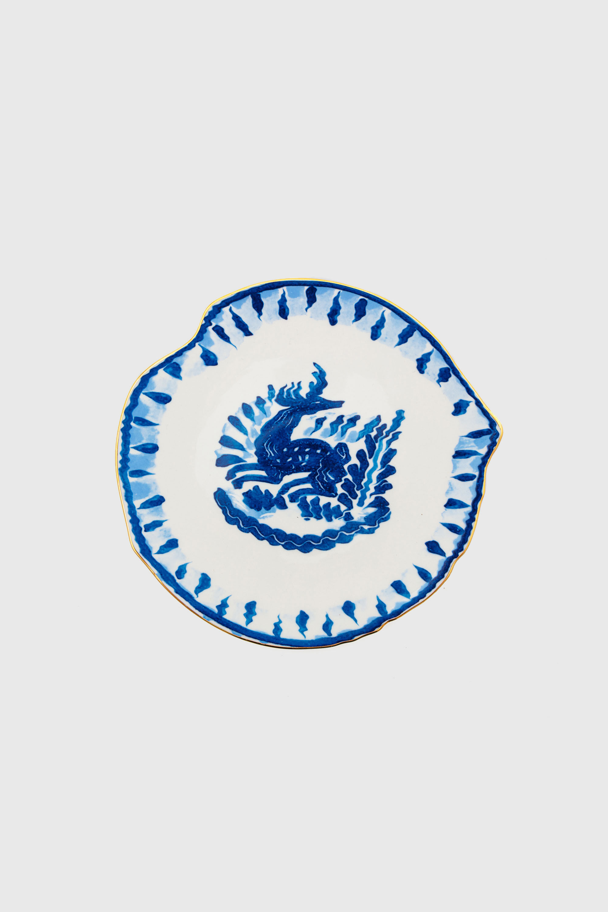 Diesel - 11230 DESSERT PLATE IN PORCELAIN "CLASSI, Assiette &agrave; dessert en porcelaine Mixte in Polychrome - 1