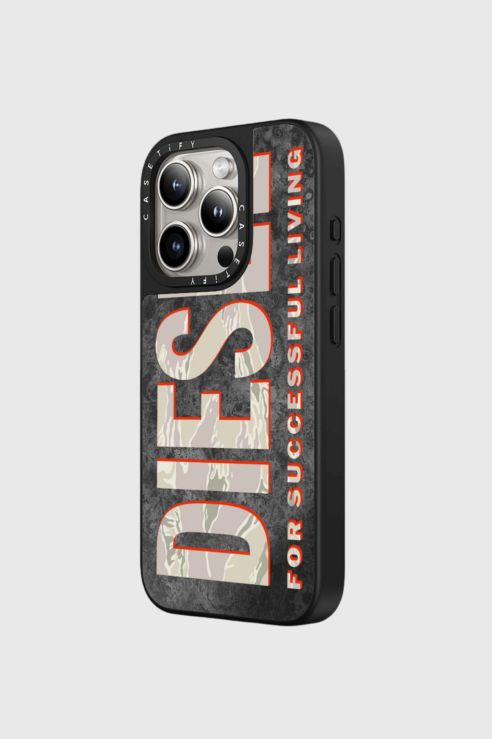 Diesel - 60329 CASETIFY MOULDED CASE, Coque MagSafe Camouflage iPhone 15 Pro Max Mixte in Polychrome - 2