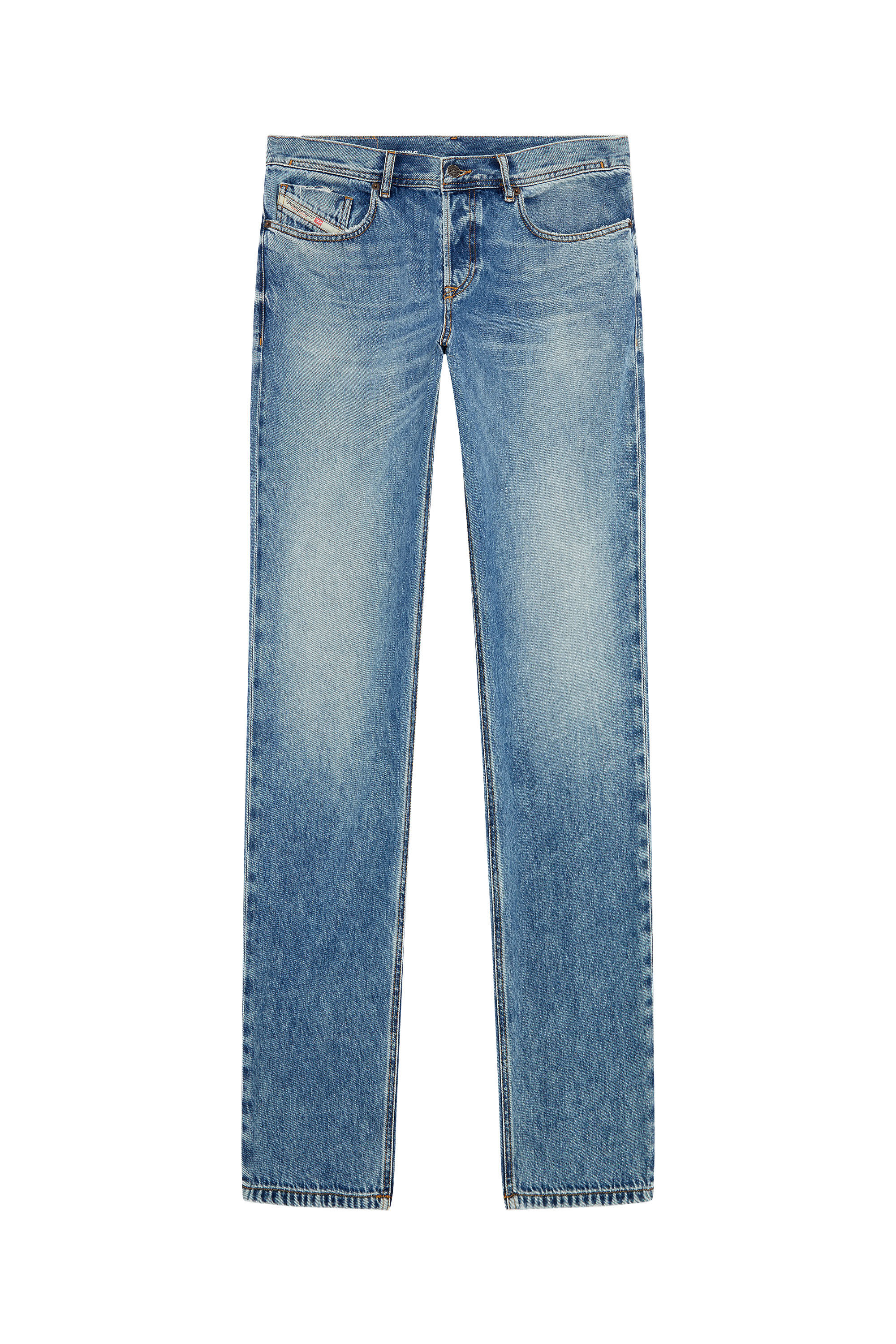 Diesel - Tapered Jeans 2023 D-Finitive 09H95, Bleu moyen - Image 2