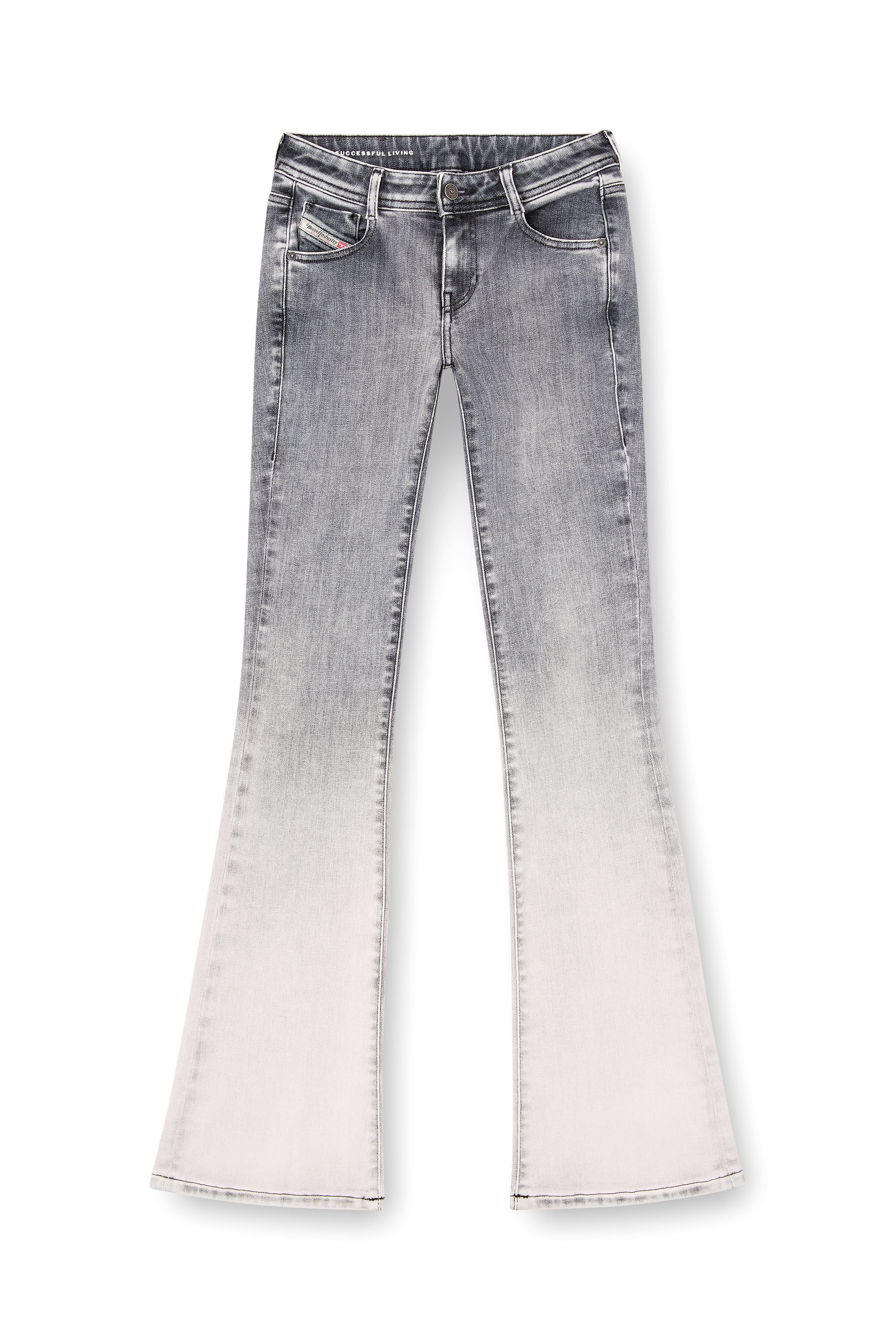 Diesel - Bootcut Jeans 1969 D-Ebbey 09K53 Femme, Gris Clair - Image 2