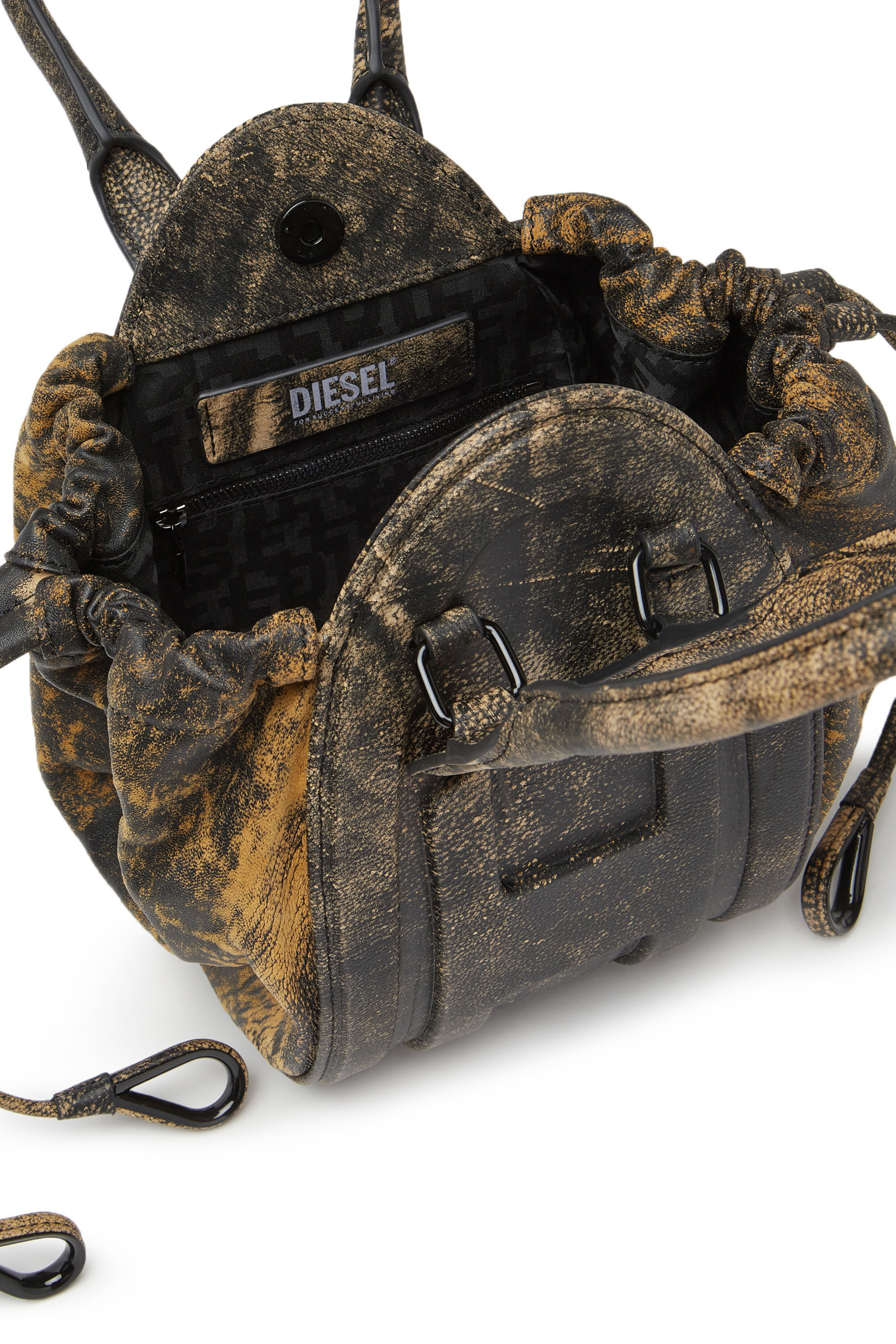 Sac a main diesel cuir marron 2025