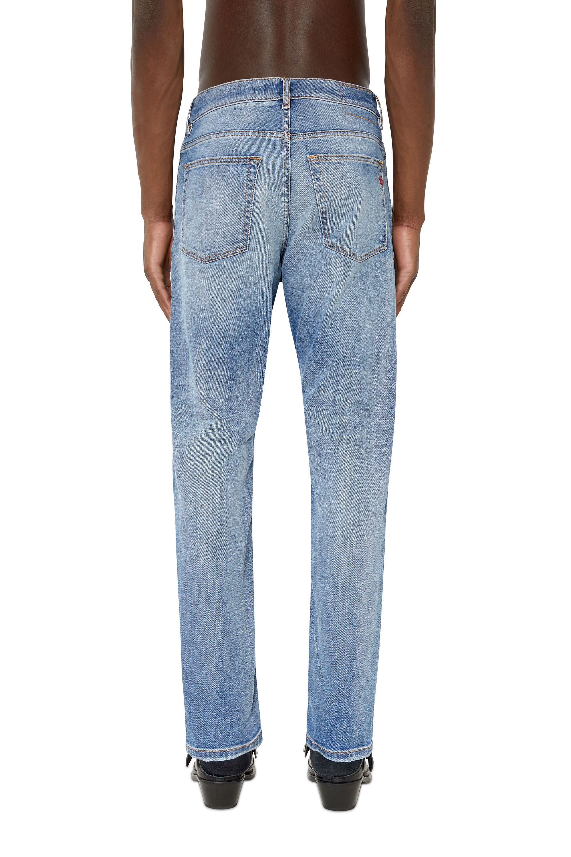 Diesel - 2005 D-FINING 09E17 Tapered Jeans, Bleu Clair - Image 4