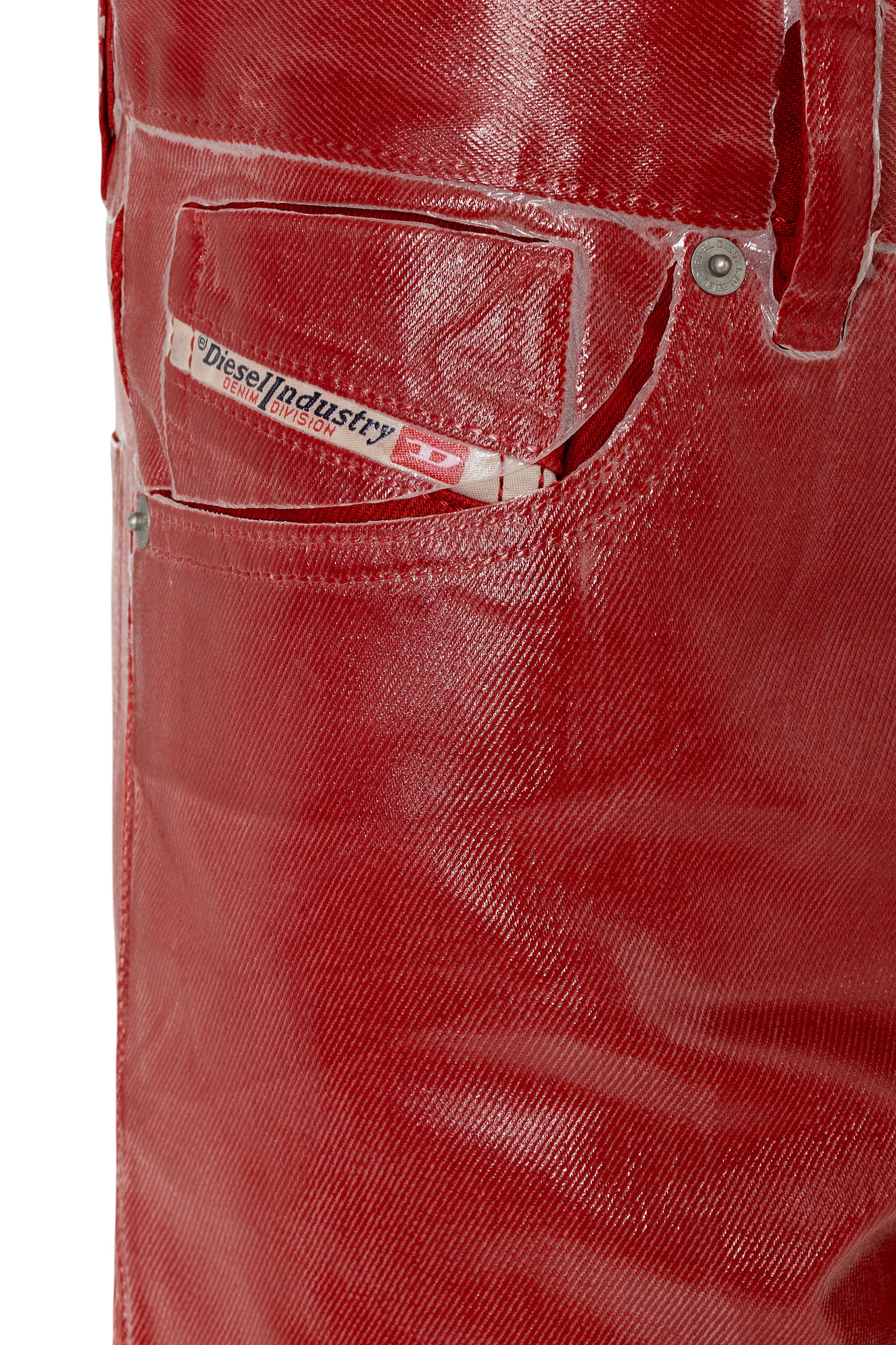 Diesel - 1995 D-Sark 09E50 Straight Jeans, Rouge - Image 6