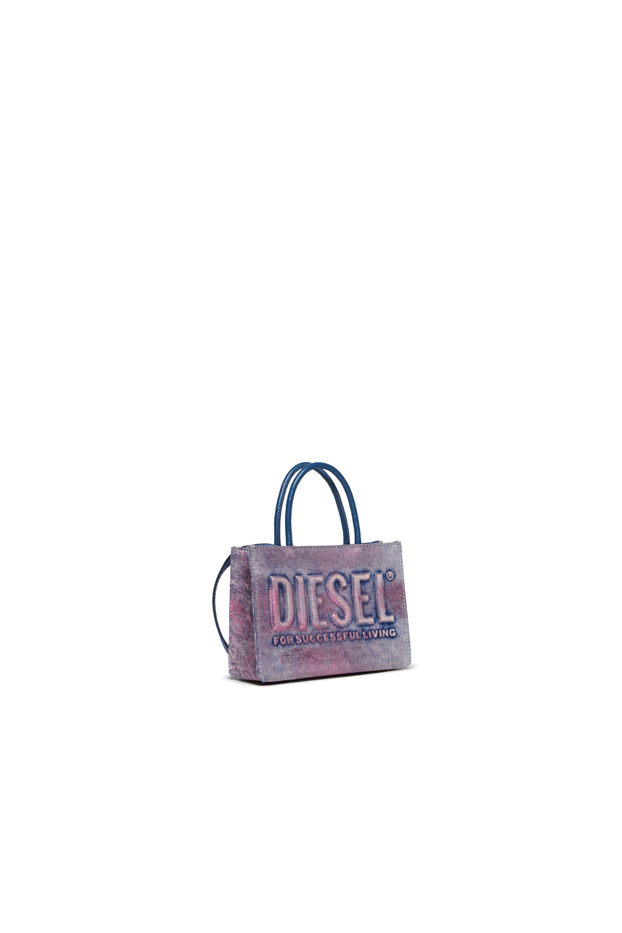 DSL 3D MINI BAG, Bleu/Rose