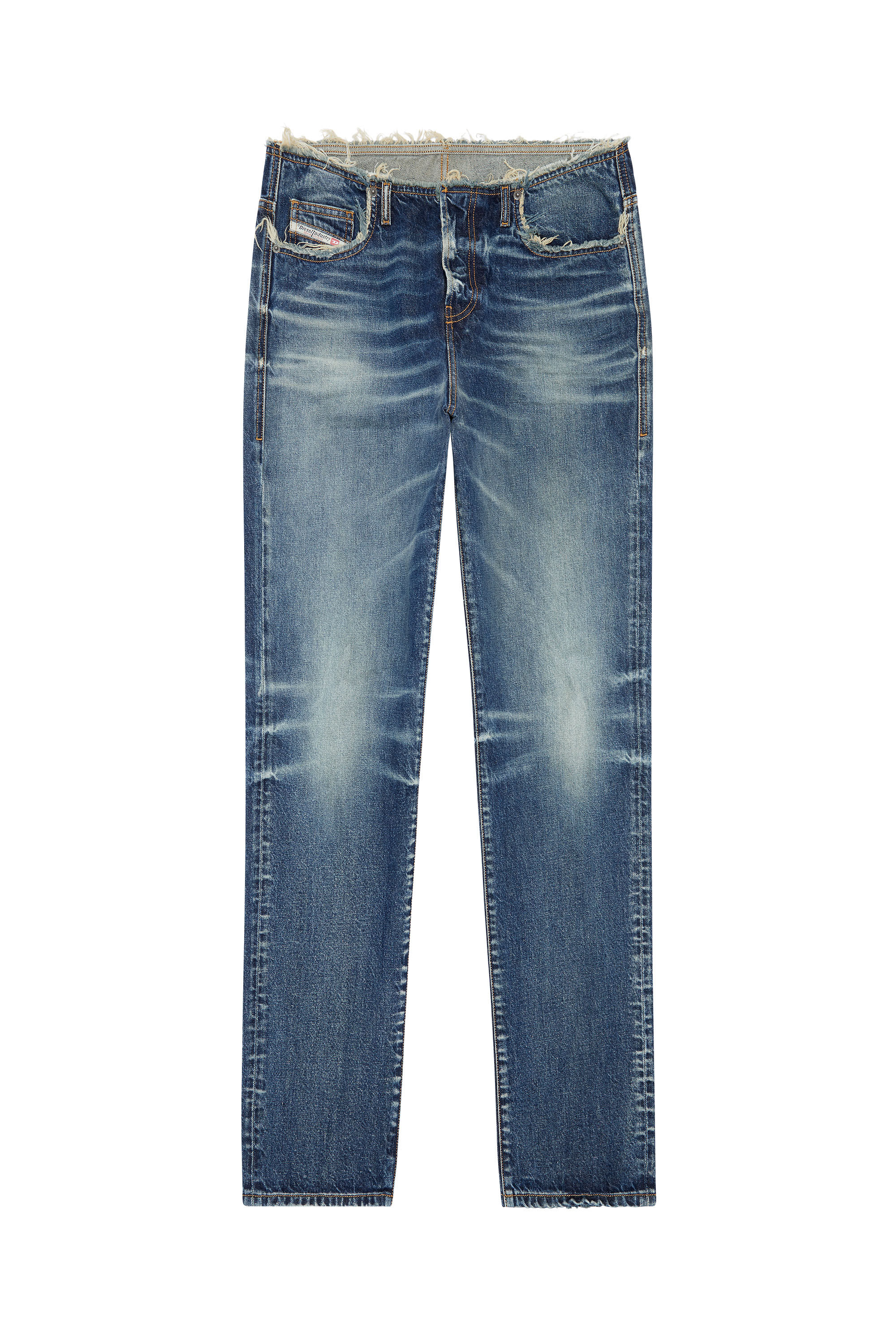 Diesel - Straight Jeans D-Pend 09G92, Bleu Foncé - Image 2