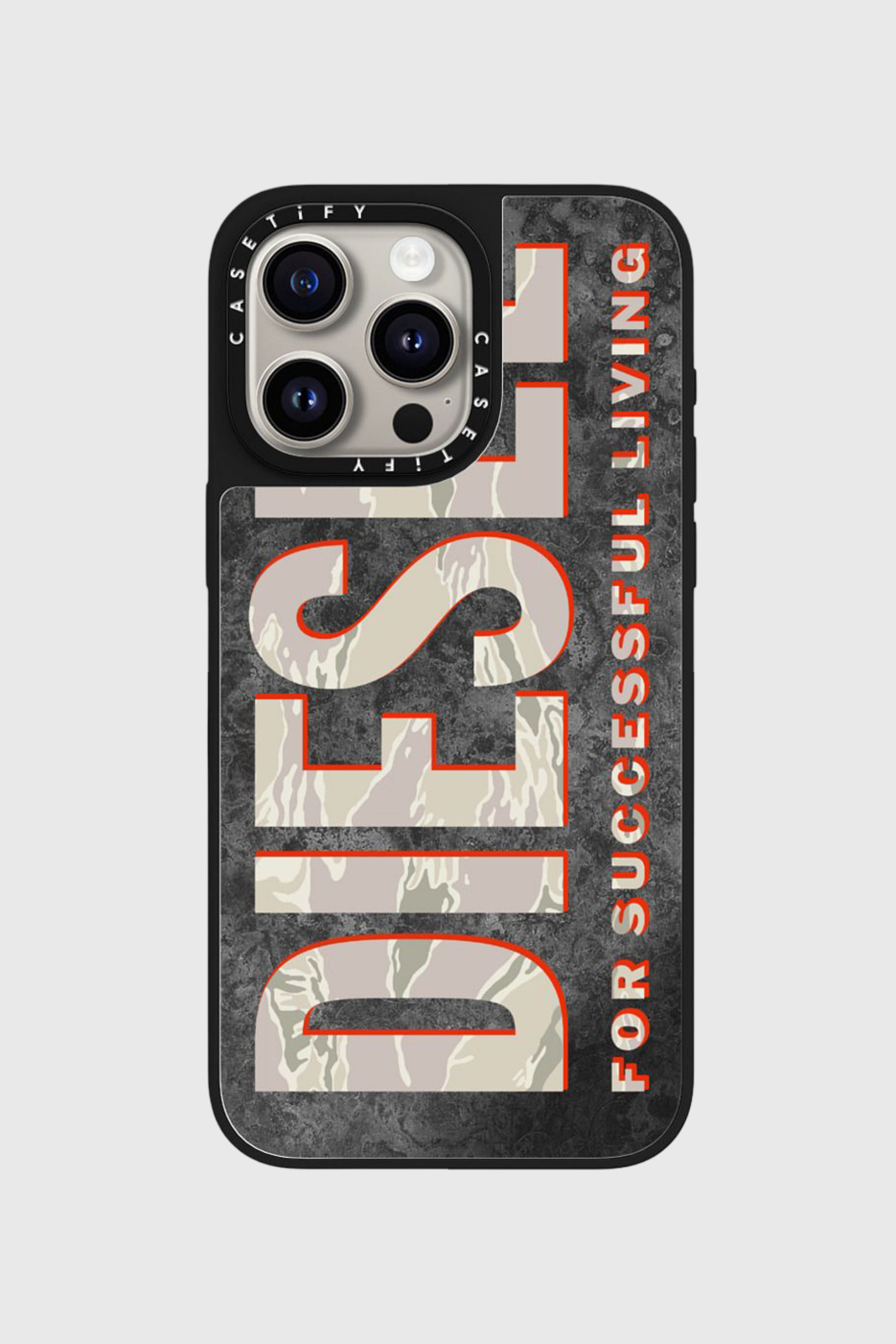 Diesel - 60329 CASETIFY MOULDED CASE, Coque MagSafe Camouflage iPhone 15 Pro Max Mixte in Polychrome - 5