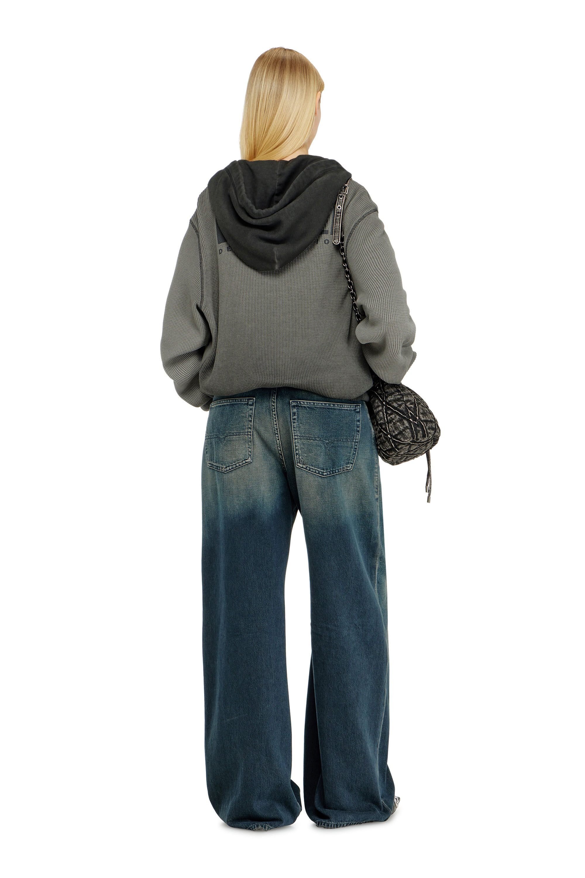 Diesel - Relaxed Jeans 1996 D-Sire 09N67 Mixte, Bleu Fonc&eacute; - Image 3