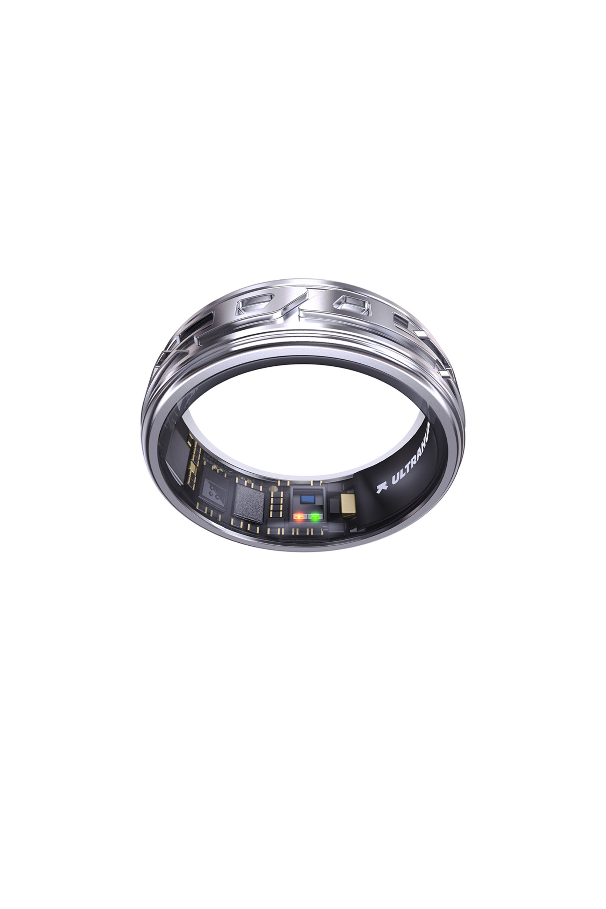 Diesel - SMART RING CRYO SILVER- UHRA-DS, Anneau connecté en argent brillant Mixte in Gris argenté - 1