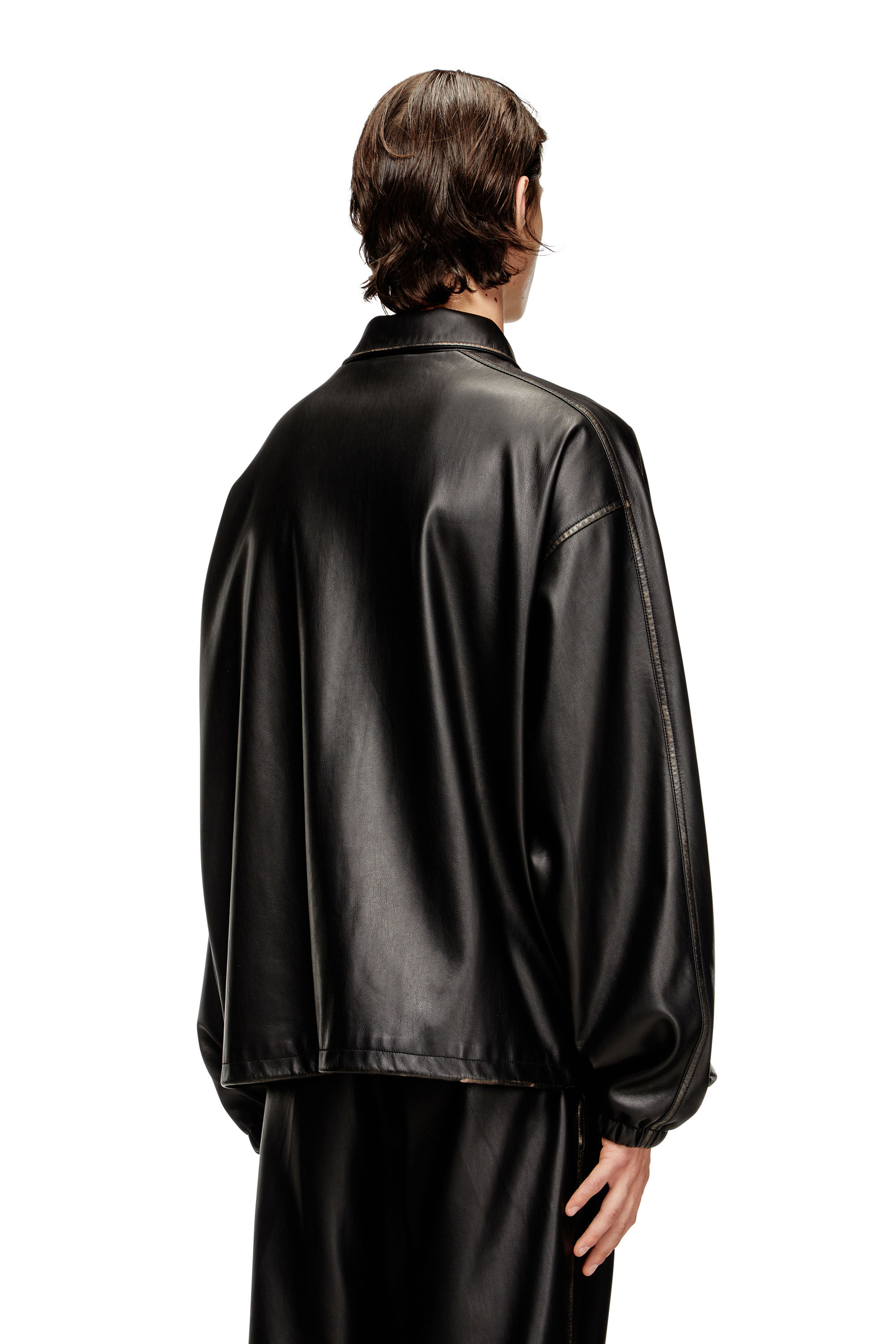 Diesel - J-AKE, Veste en tissu technique traité Mixte in Noir - 4