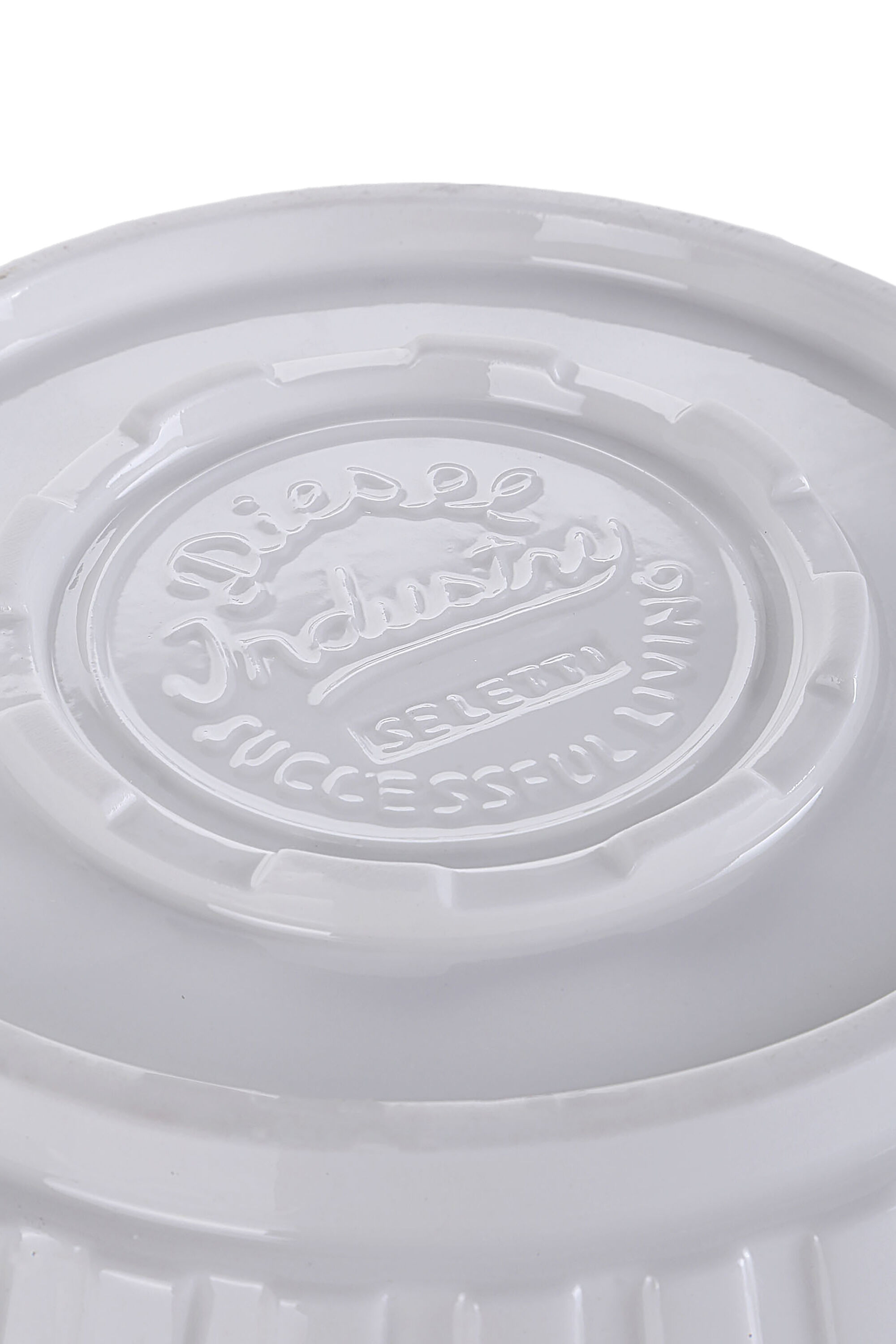 Diesel - 10916 MACHINE COLLEC, Grand saladier en porcelaine Mixte in Blanc - 3