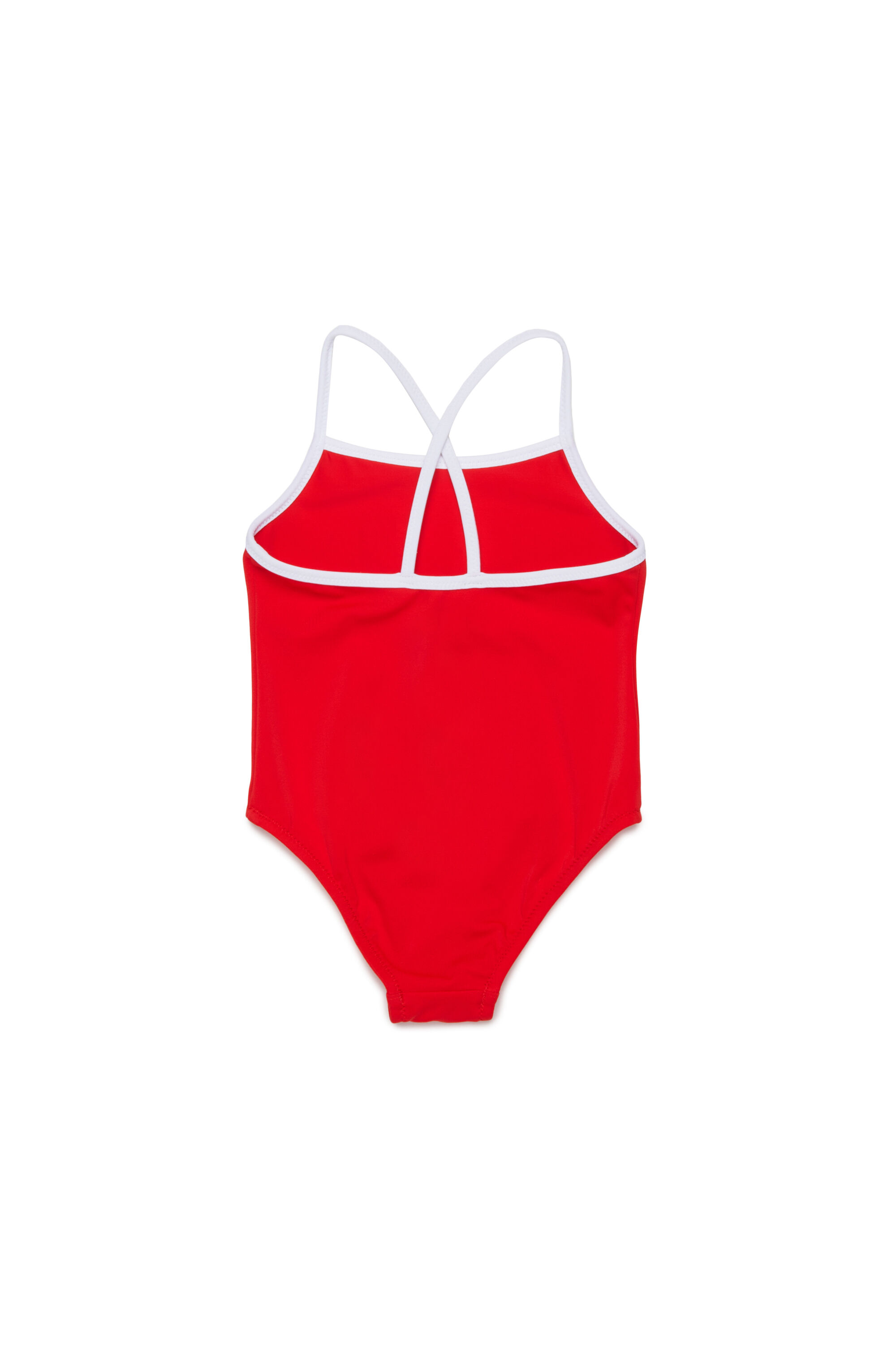 Diesel - MIDIB, Maillot de bain avec finitions contrast&eacute;es Femme in Rouge - 2