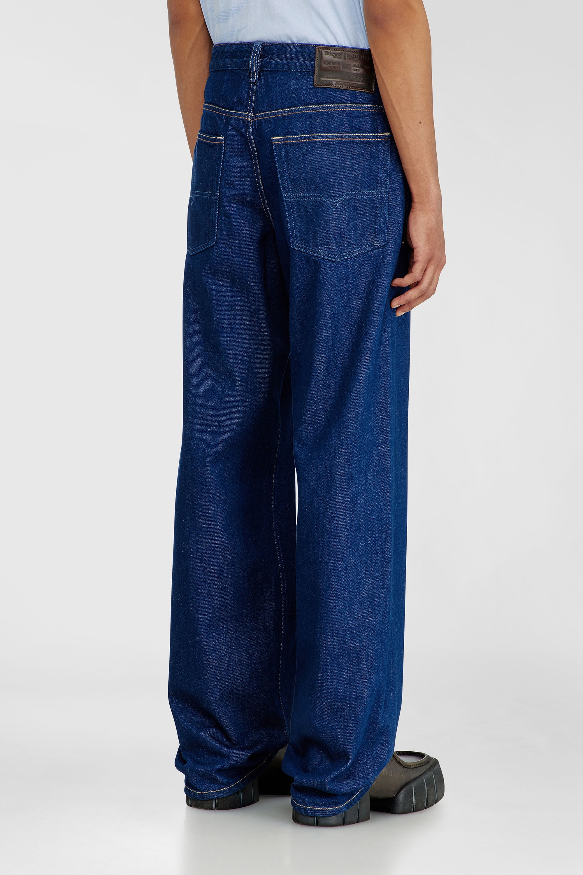 Diesel - Relaxed Jeans 2001 D-Macro 09Q09 Homme, Bleu Fonc&eacute; - Image 5