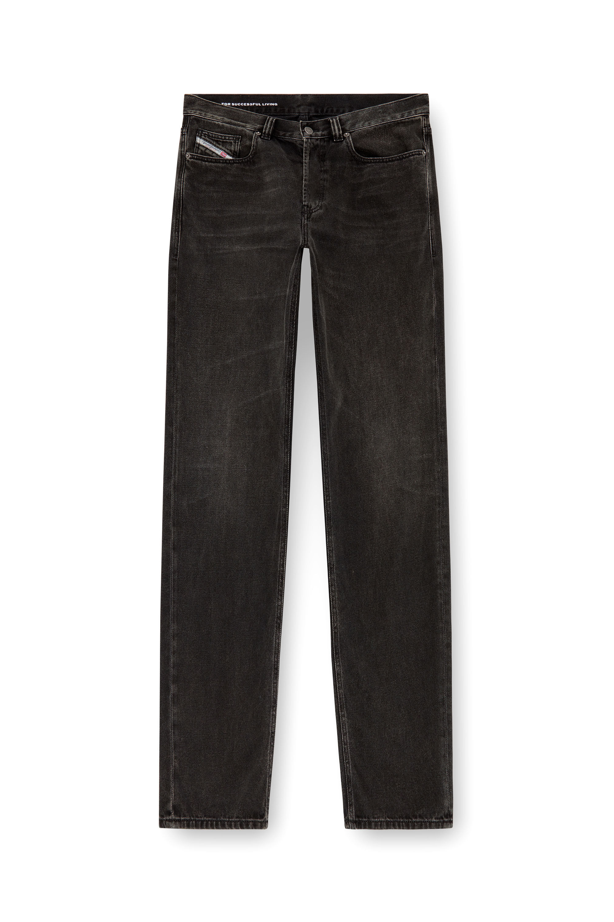 Diesel - Regular Jeans 2024 D-Macs 09J96 Homme, Noir/Gris foncé - Image 2