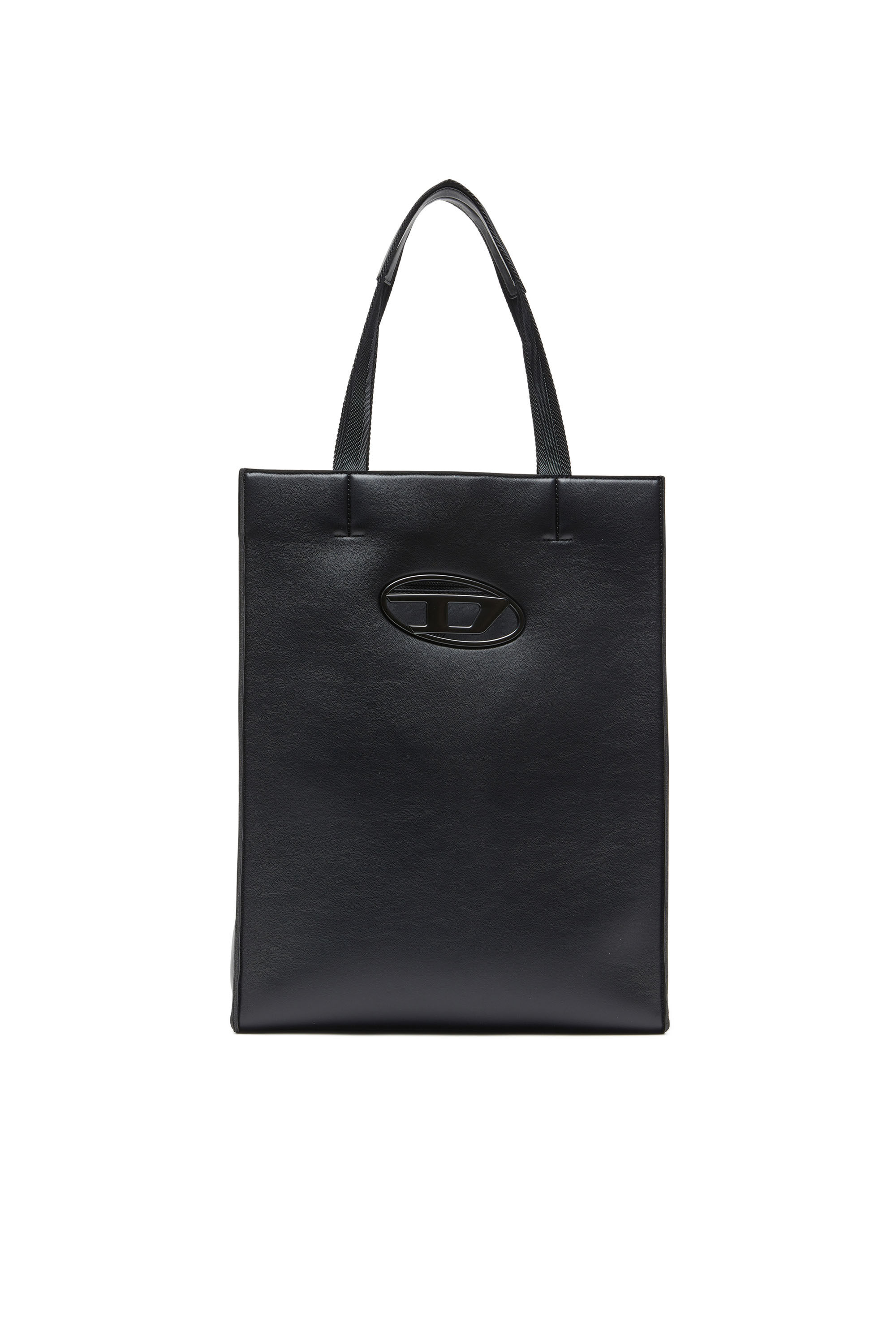 Women's Holi-D-Tote bag in bonded technical fabric | Black | Diesel