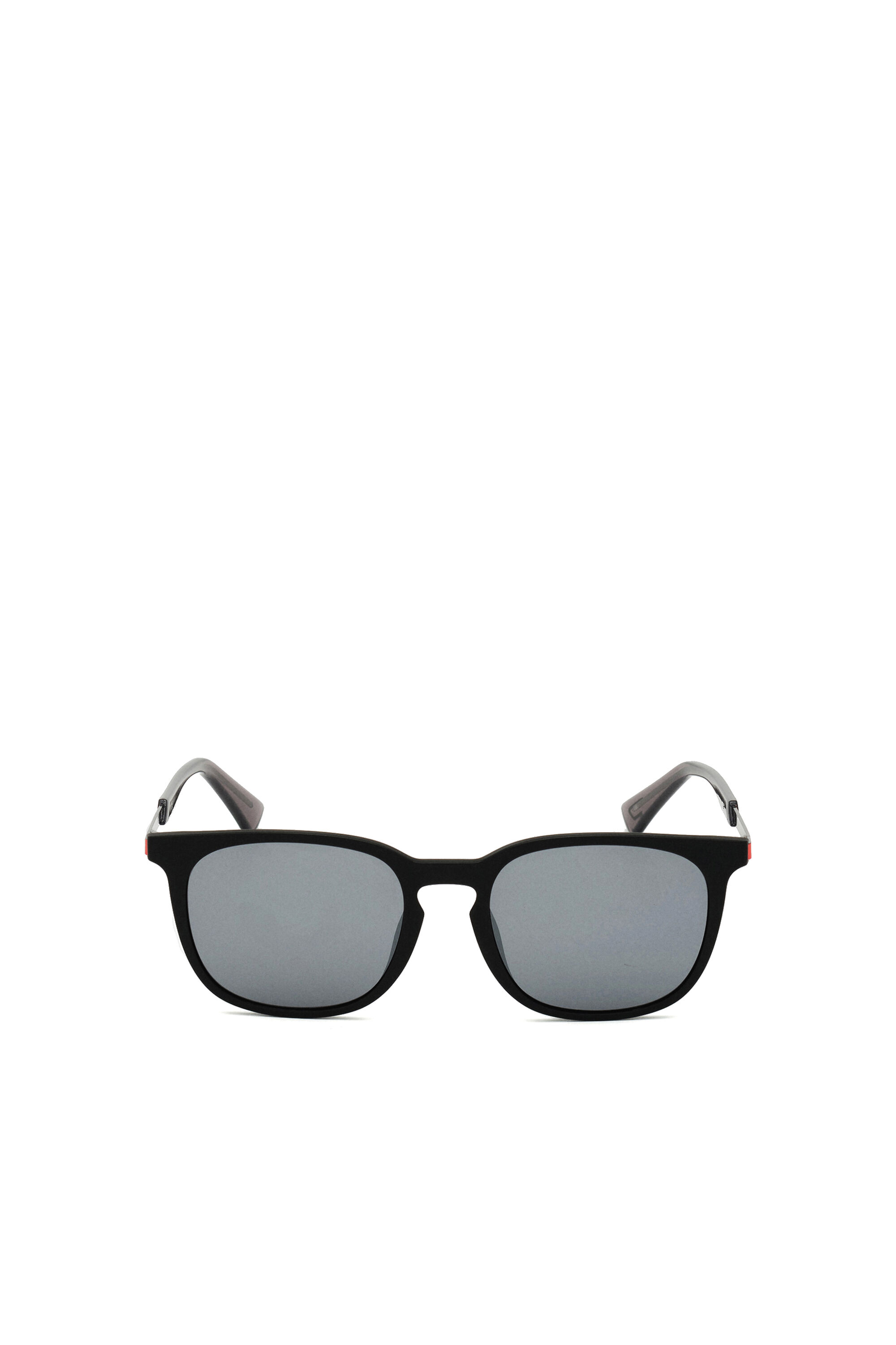 Diesel - DL0311, Lunettes de soleil unisexes injectées Mixte in Noir - 1