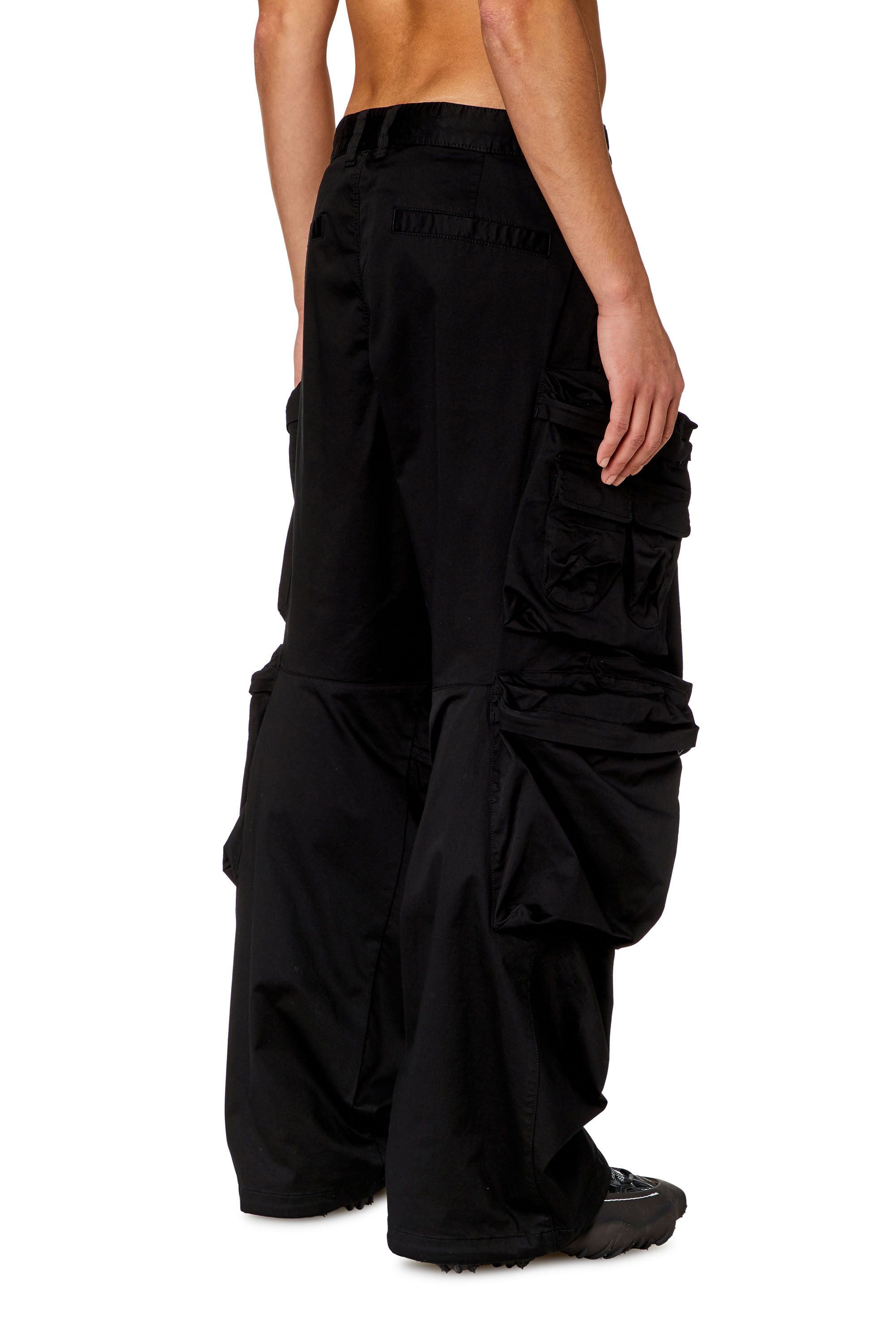 Pantalon cargo en satin de coton stretch Homme P HUGES NEW Diesel
