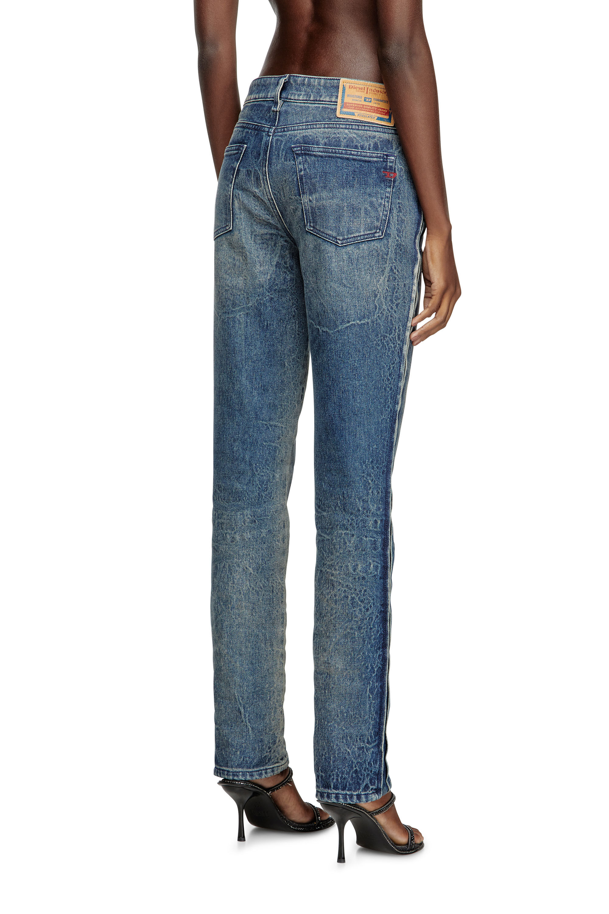 Diesel - Regular Jeans D-Noli 007BG Femme, Bleu Foncé - Image 4